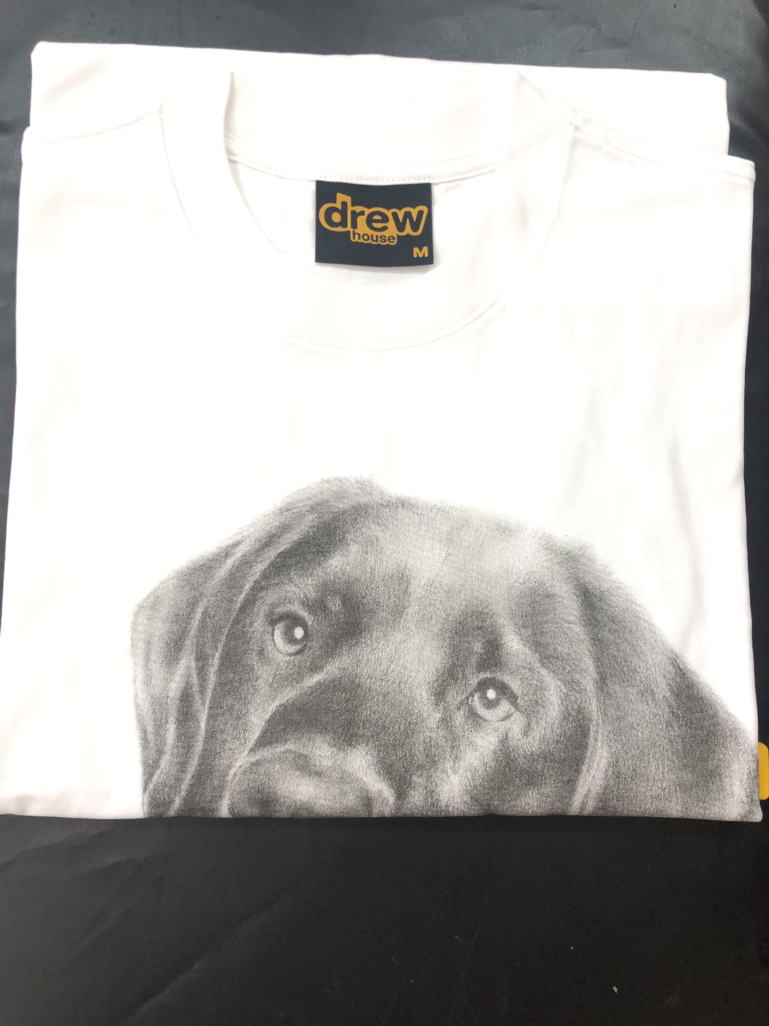 Drew House × Justin Bieber DS Drew House SS21 lady ss white Tee FTP FOG CDG ASSC BAPE Size US M / EU 48-50 / 2 - 5 Thumbnail