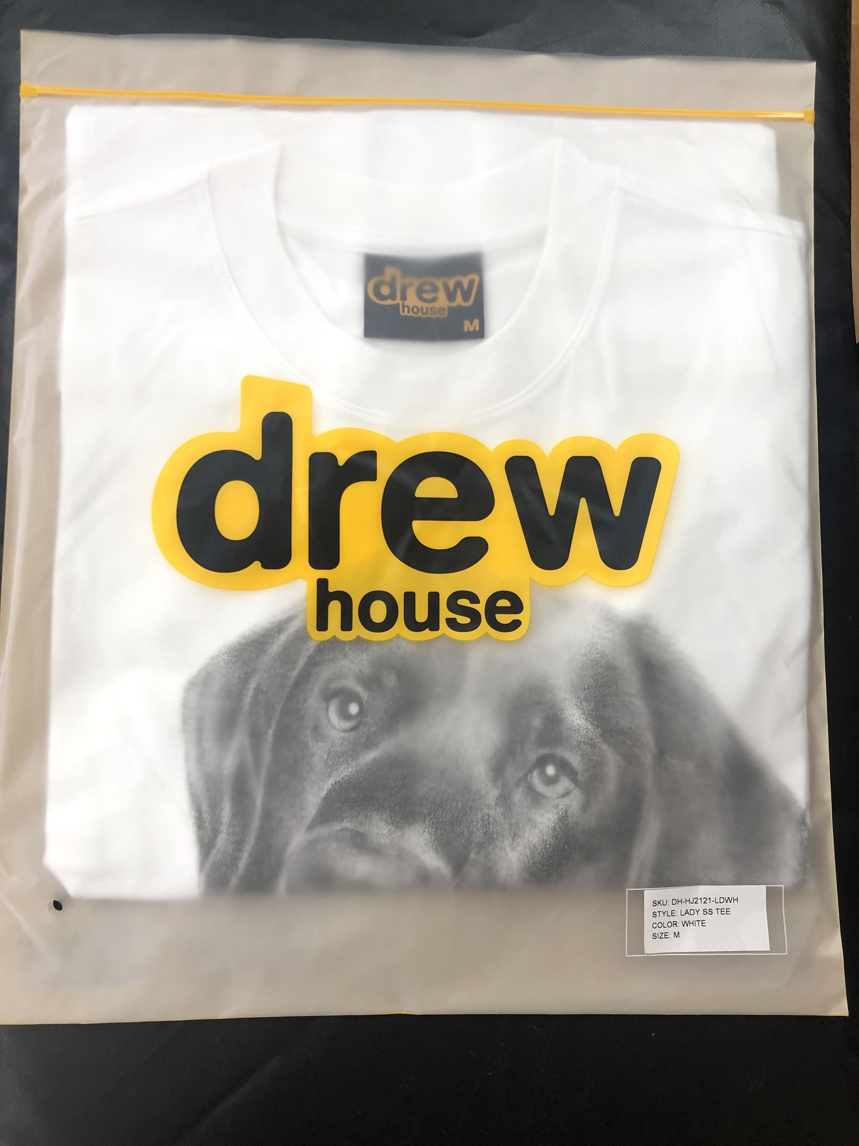 Drew House × Justin Bieber DS Drew House SS21 lady ss white Tee FTP FOG CDG ASSC BAPE Size US M / EU 48-50 / 2 - 2 Thumbnail