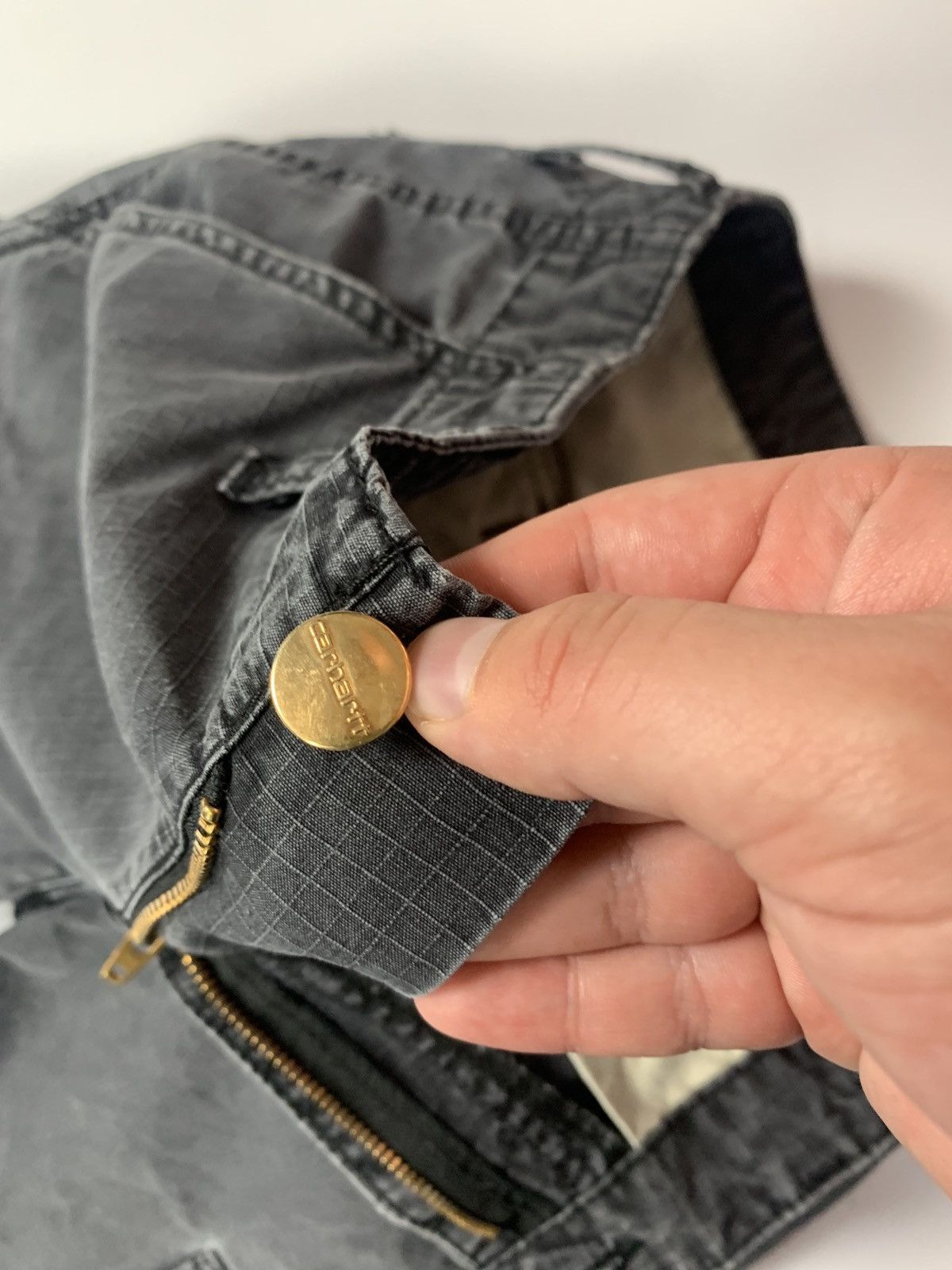 Carhartt Carhartt Cargo Aviator Grey Pants,Side Pockets,Travis Style Size US 28 / EU 44 - 6 Thumbnail