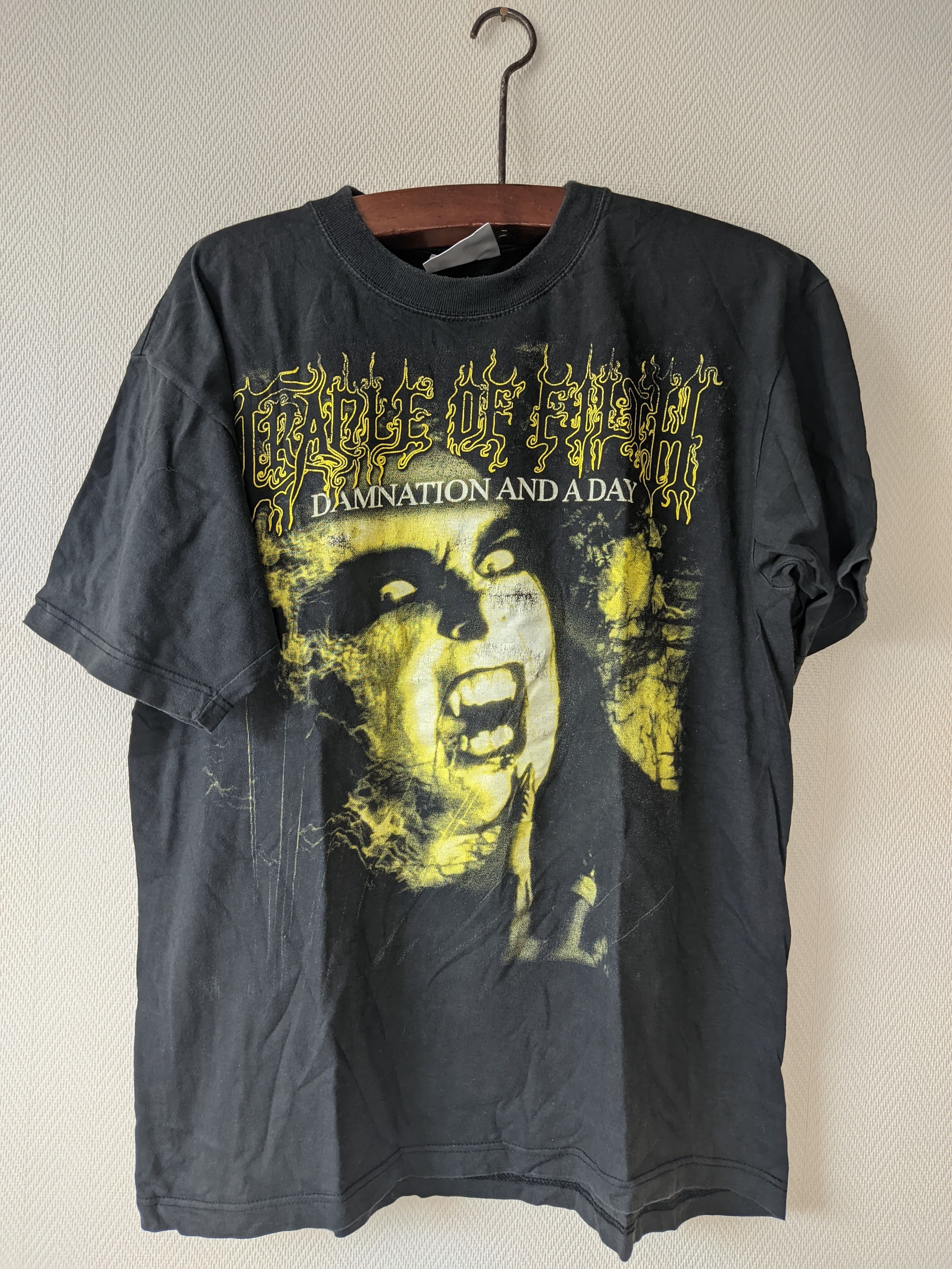Band Tees × Rock T Shirt × Vintage 2003 Cradle Of Filth Damnation 