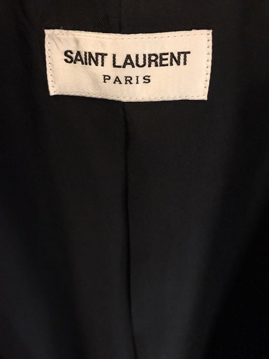 Saint Laurent Paris Evening Blazer In Purple Velvet Size US L / EU 52-54 / 3 - 2 Preview