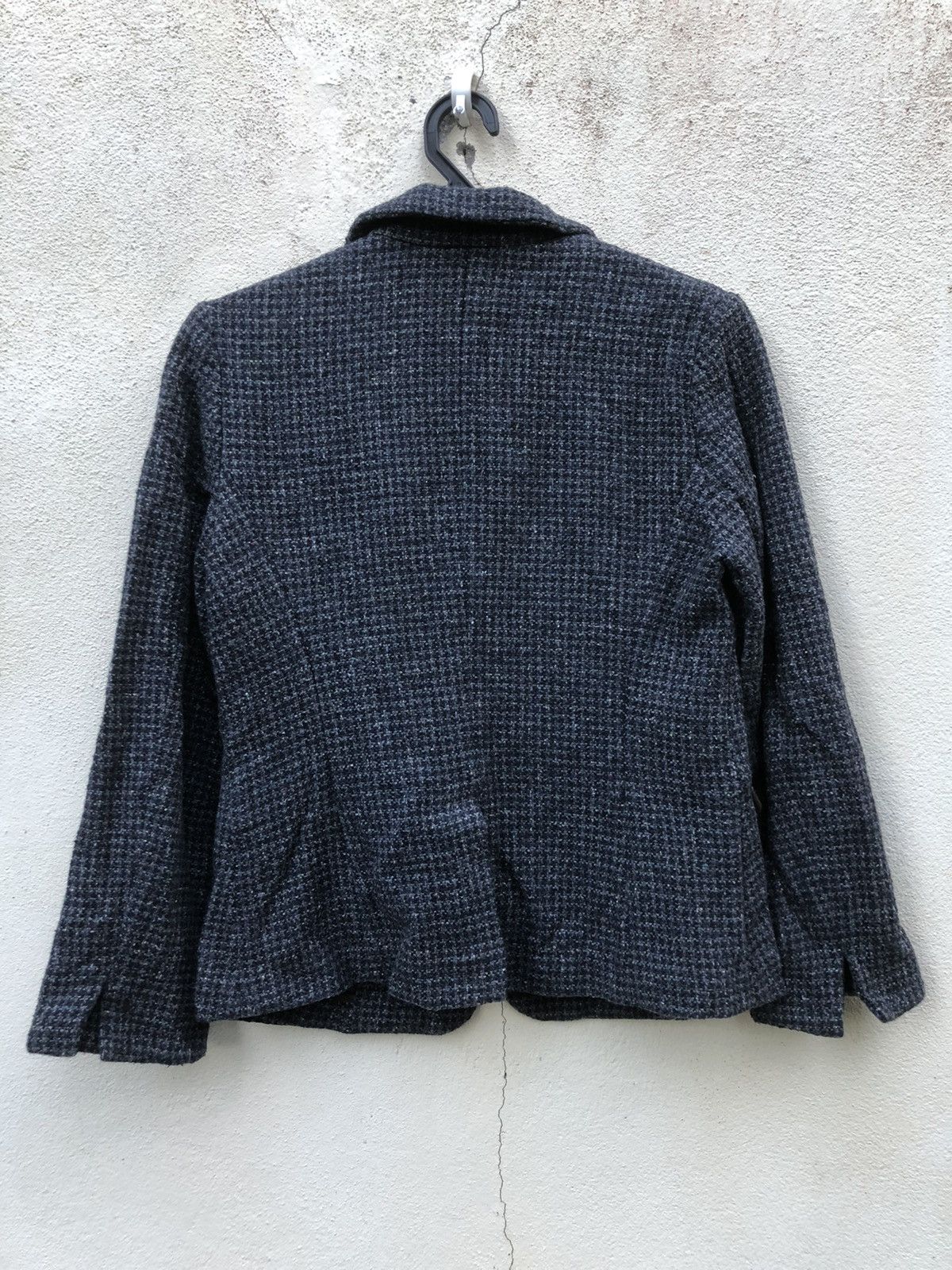 45rpm × Indigo R By KIRO HIRATA DESIGNED INDIGO DYED HOUNDSTOOTH JACKET Size US S / EU 44-46 / 1 - 3 Thumbnail