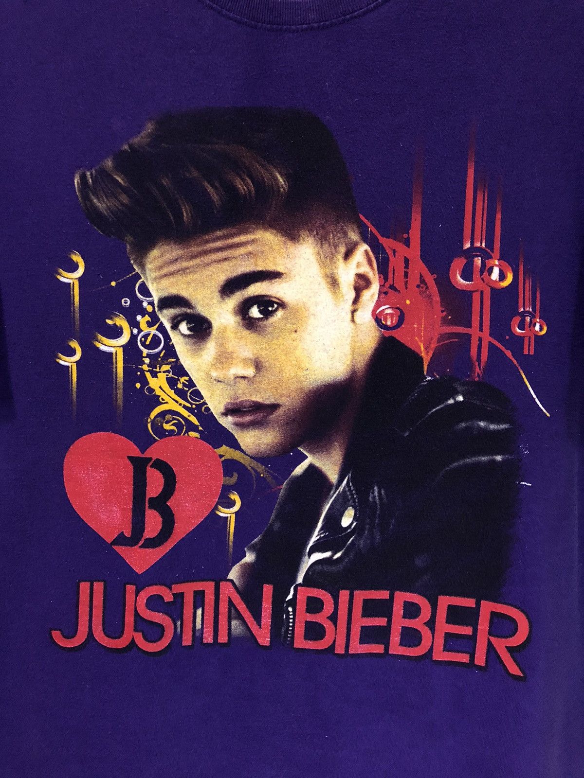 Band Tees × Justin Bieber Justin Bieber Believe Tour 2013 T-Shirt Size US M / EU 48-50 / 2 - 2 Thumbnail