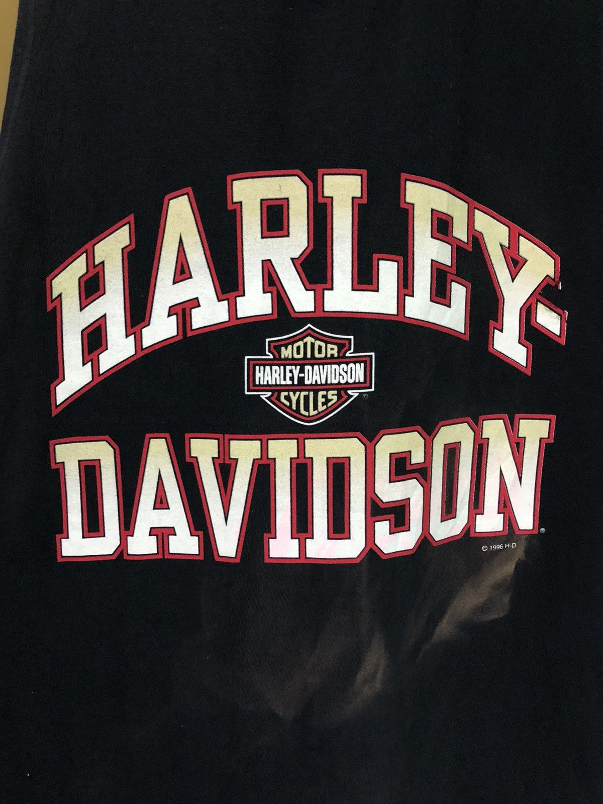 Harley Davidson × Vintage Vintage McCoy’s Harley-Davidson 1996 Sleeveles Size US M / EU 48-50 / 2 - 2 Thumbnail