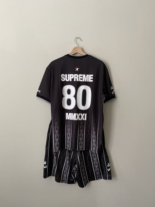 Supreme Arabic Logo Soccer Jersey Black