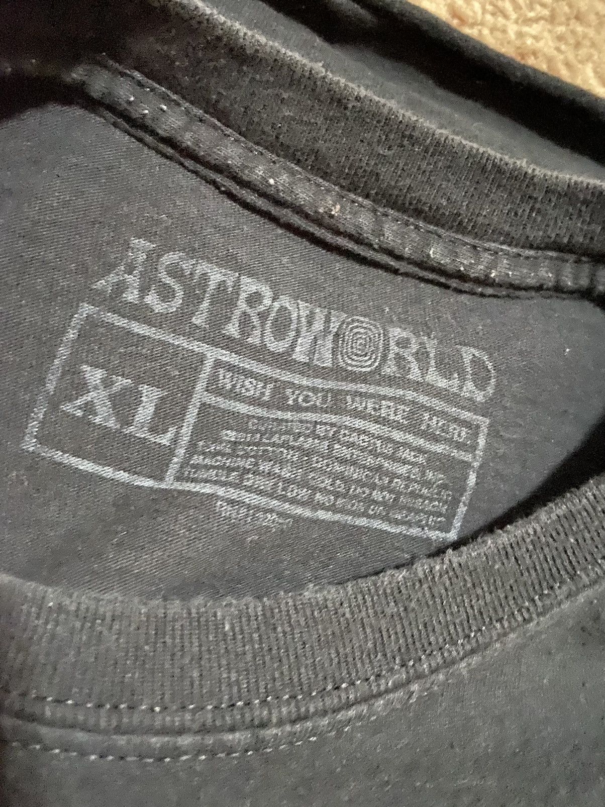 Travis Scott Astroworld festival skull in the box tee Size US XL / EU 56 / 4 - 5 Thumbnail