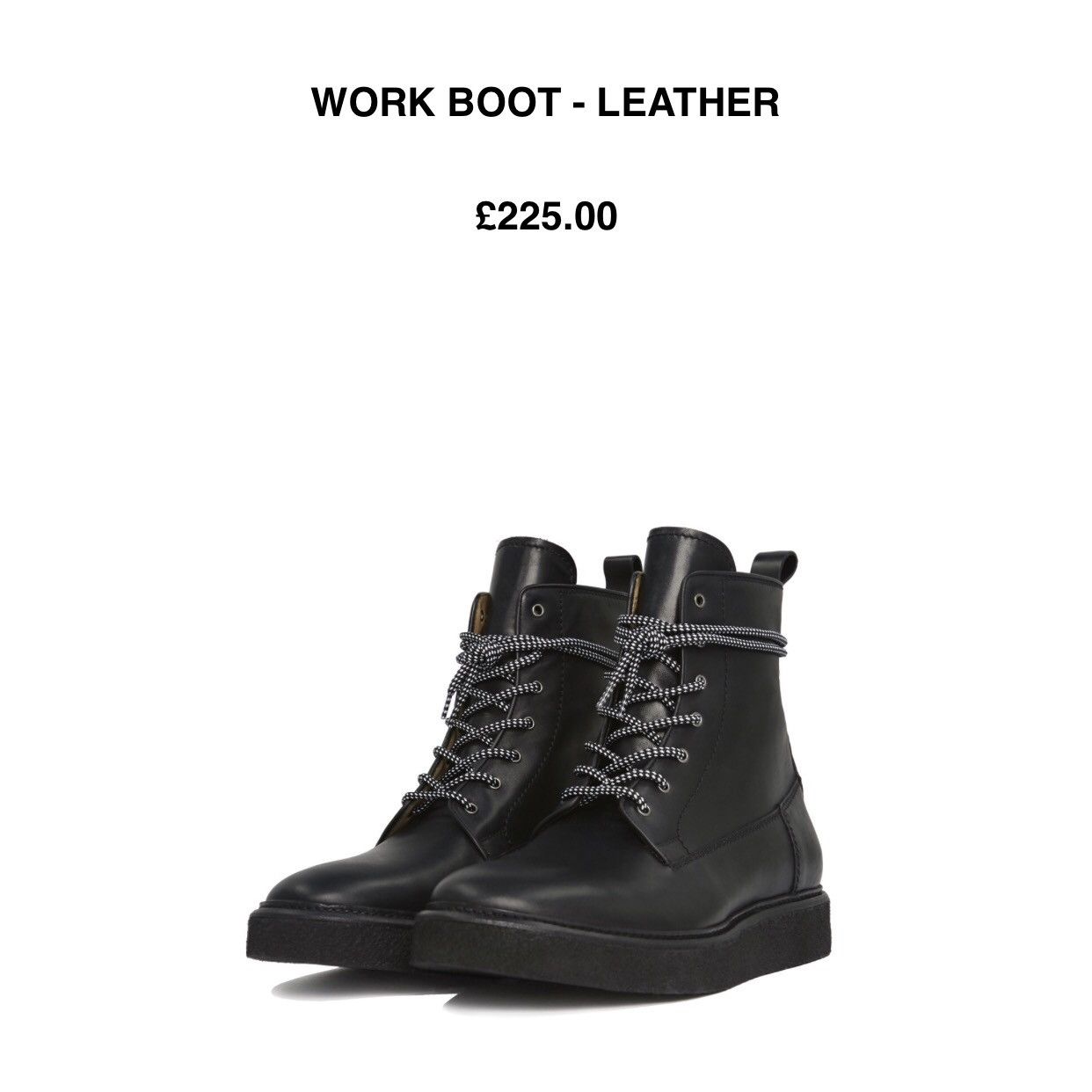 Represent Clo. Represent Work Boot-leather | Grailed
