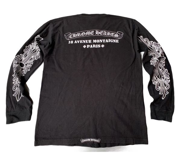 Chrome Hearts Chrome Hearts 18 Avenue Montaigne Paris Longsleeve