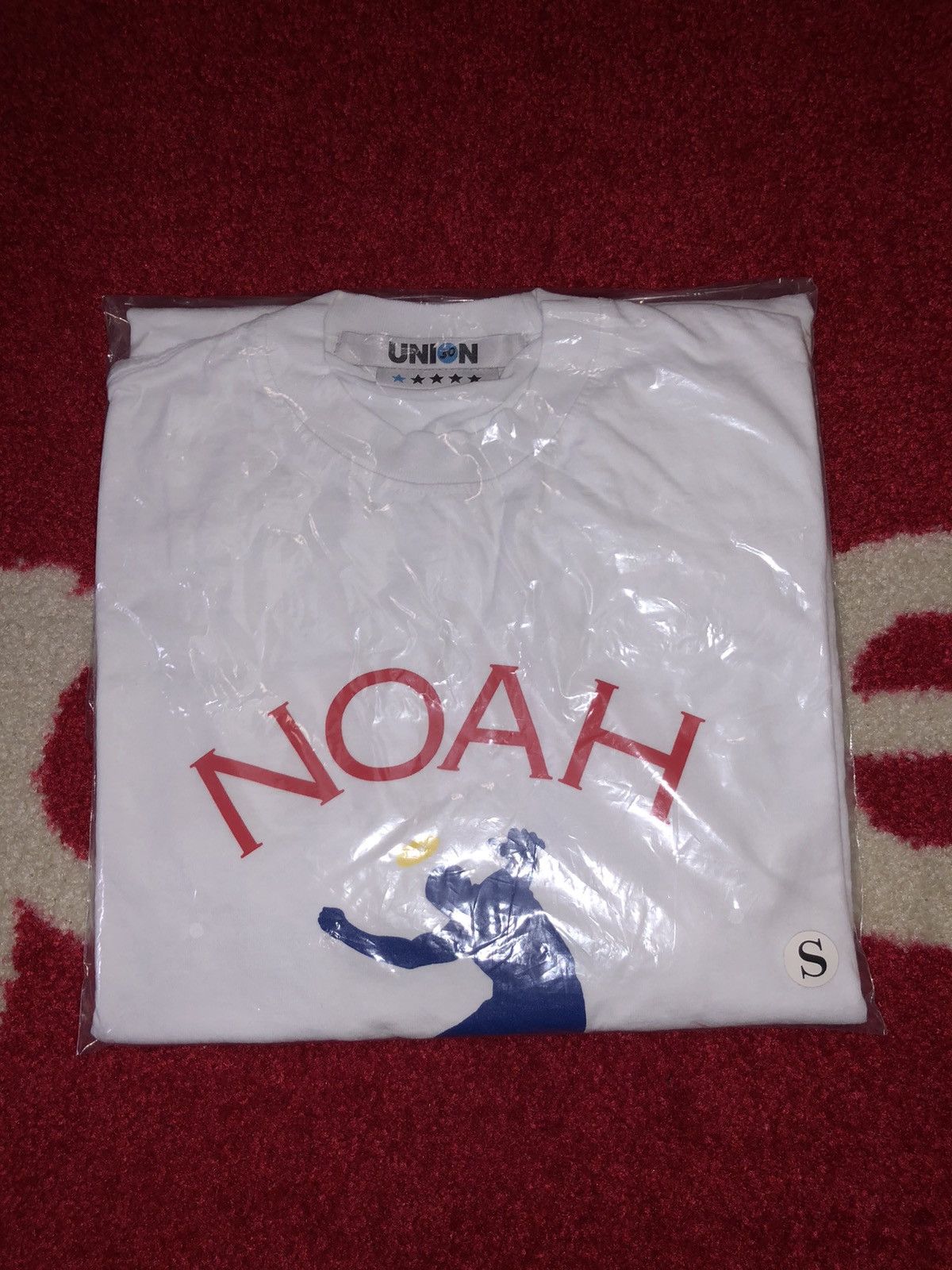 Noah x Union Small Logo Lock-Up SS Tee / XL