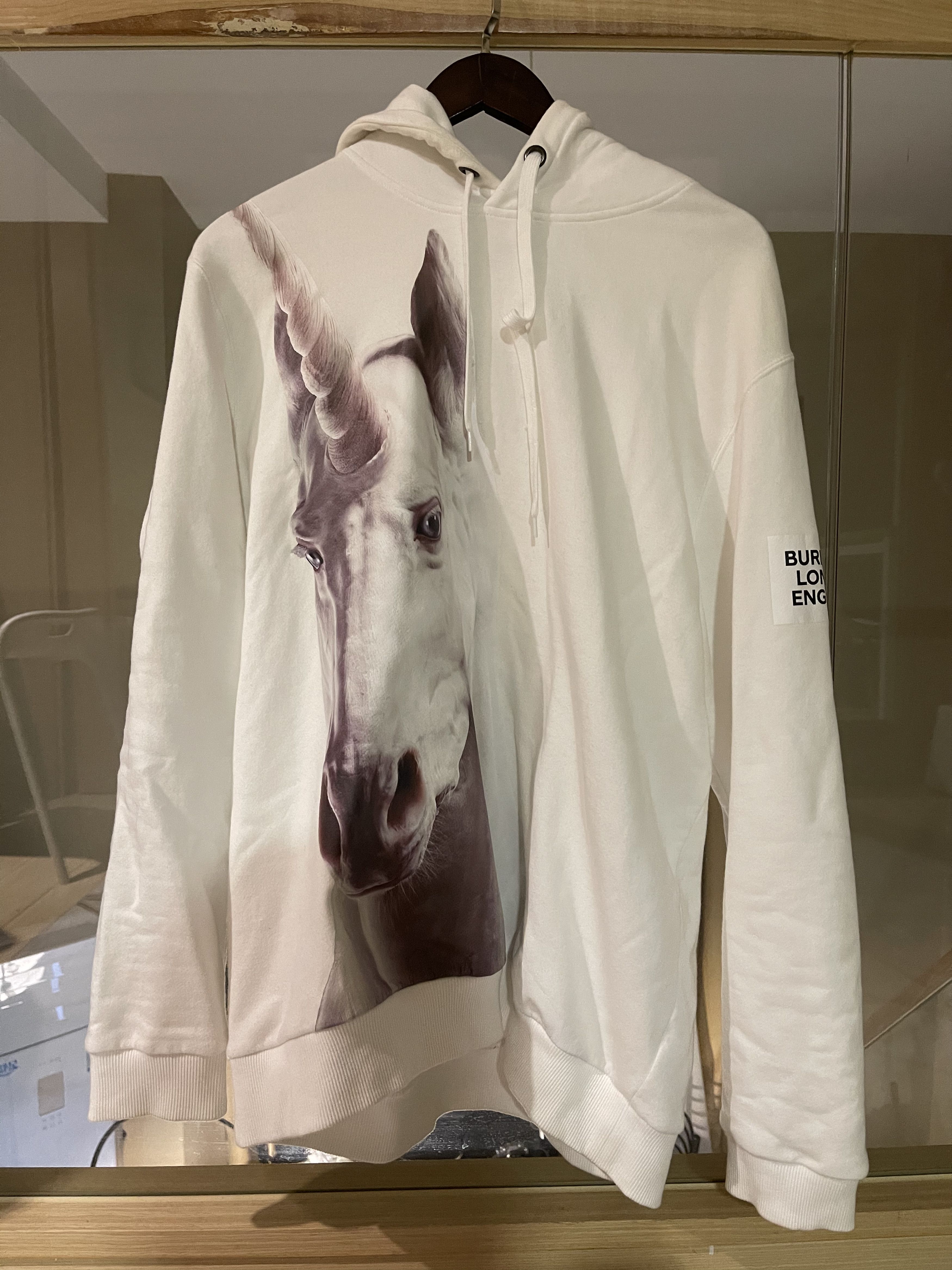 Burberry best sale unicorn hoodie