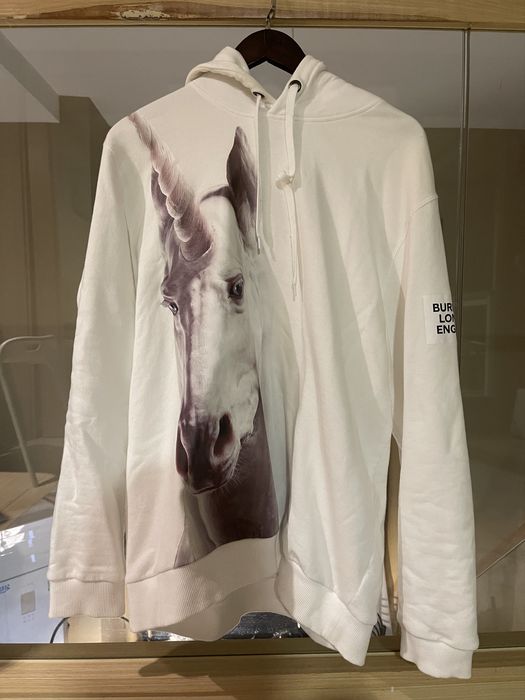 Burberry unicorn hoodie hot sale