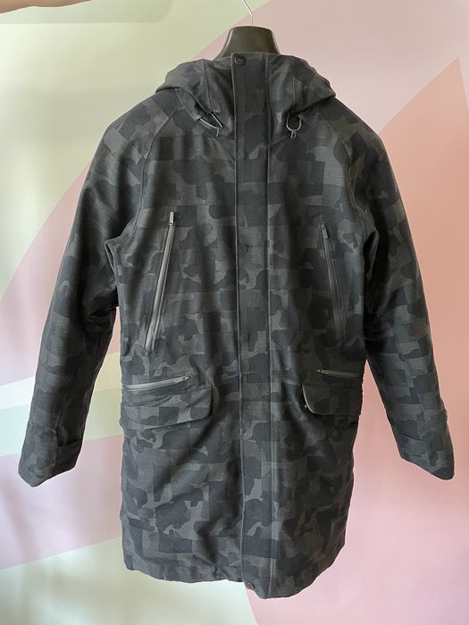 Men's cryos wool hot sale blend down parka gtx