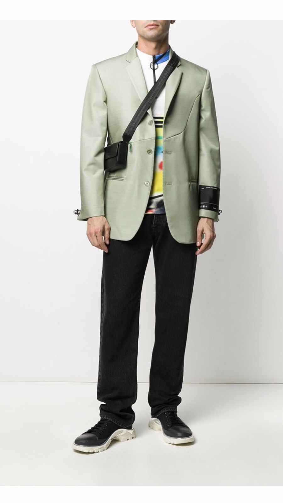 Off-White 2020 contour blazer. 46/S. $2250