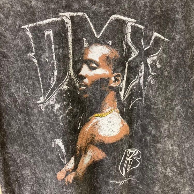 Rap Tees DMX Rapper Distressed Grey T-shirt XL Mens Rap Tee Size US XL / EU 56 / 4 - 3 Thumbnail