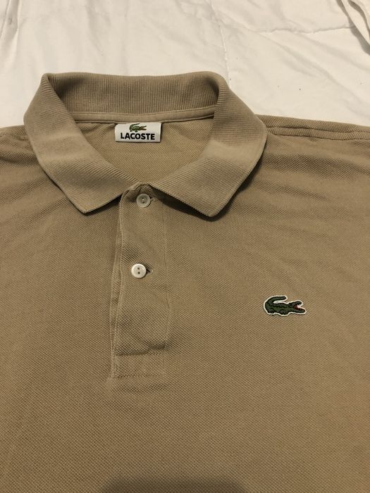 Polo discount lacoste camel