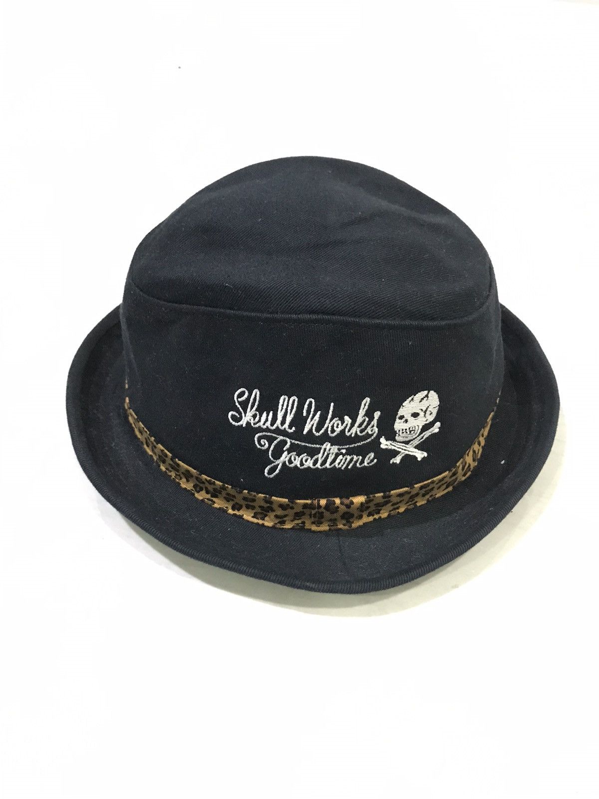 Japanese Brand Skulls Works Good Time Hat Size ONE SIZE - 1 Thumbnail