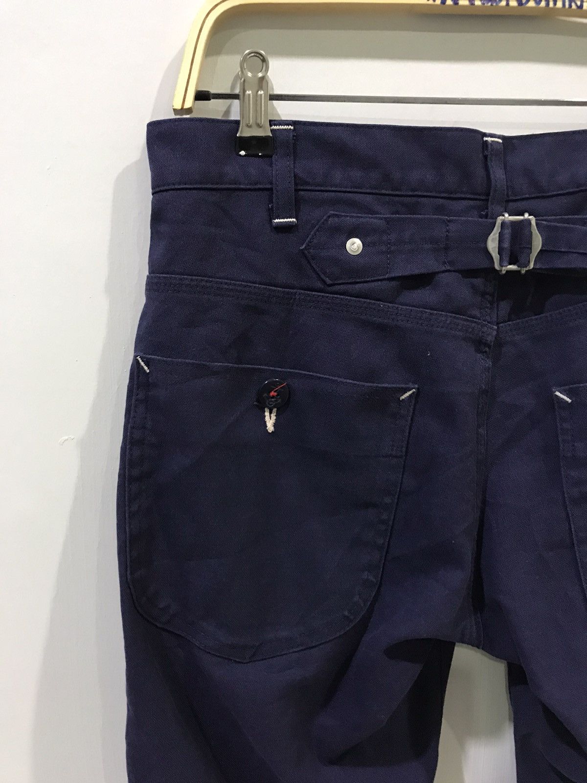 Indigo × Other Unbranded Japan Made USN Cropped Carpenter Duck Canvas Pant Size US 32 / EU 48 - 10 Thumbnail