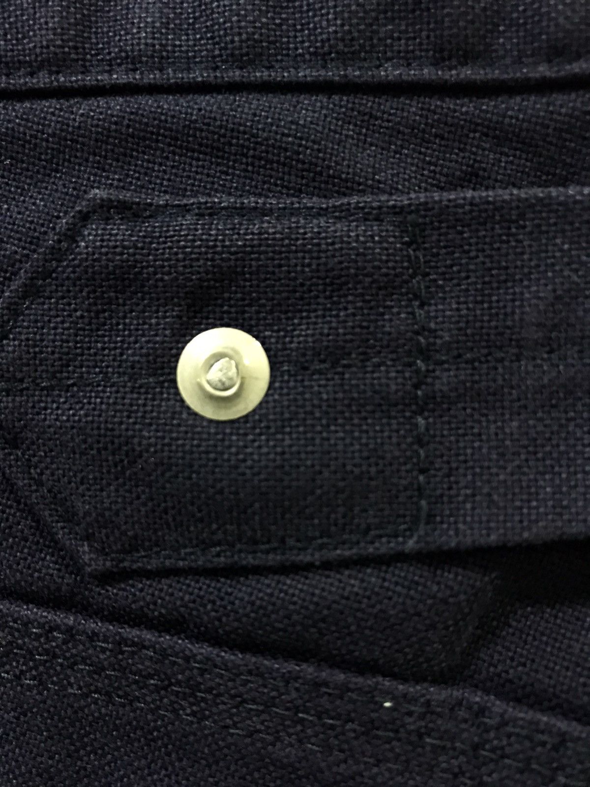 Indigo × Other Unbranded Japan Made USN Cropped Carpenter Duck Canvas Pant Size US 32 / EU 48 - 14 Thumbnail