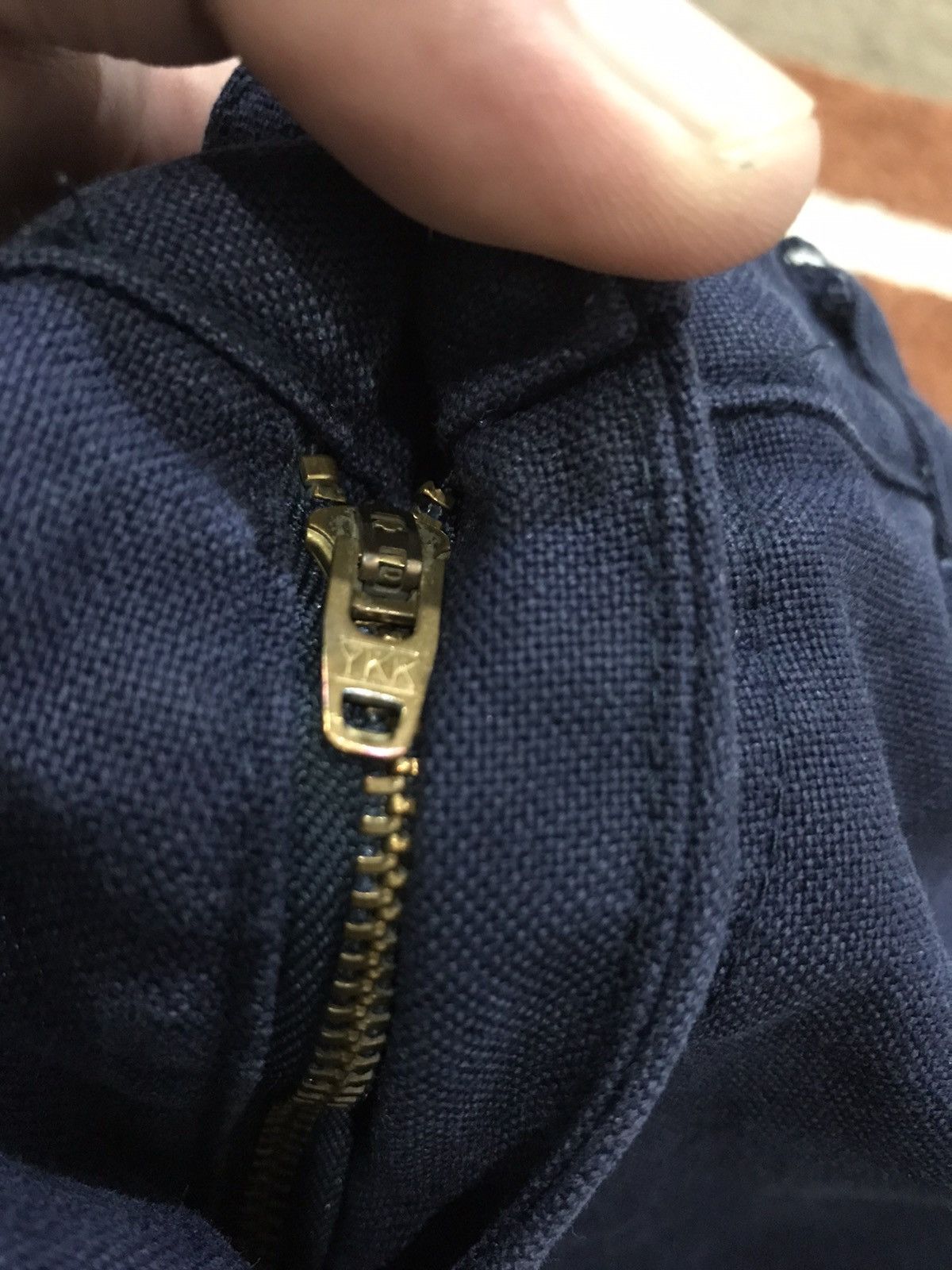 Indigo × Other Unbranded Japan Made USN Cropped Carpenter Duck Canvas Pant Size US 32 / EU 48 - 18 Thumbnail