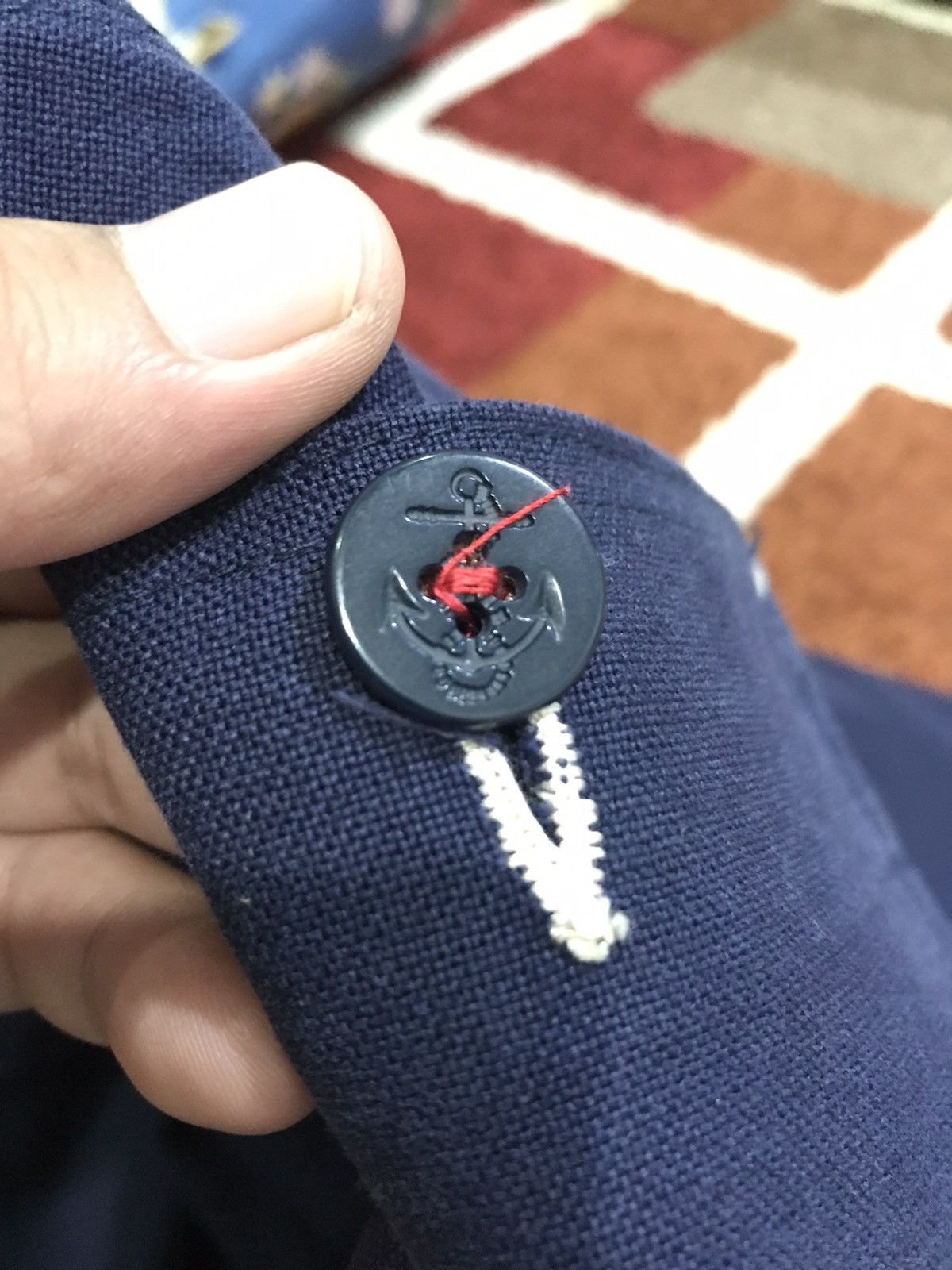 Indigo × Other Unbranded Japan Made USN Cropped Carpenter Duck Canvas Pant Size US 32 / EU 48 - 20 Thumbnail