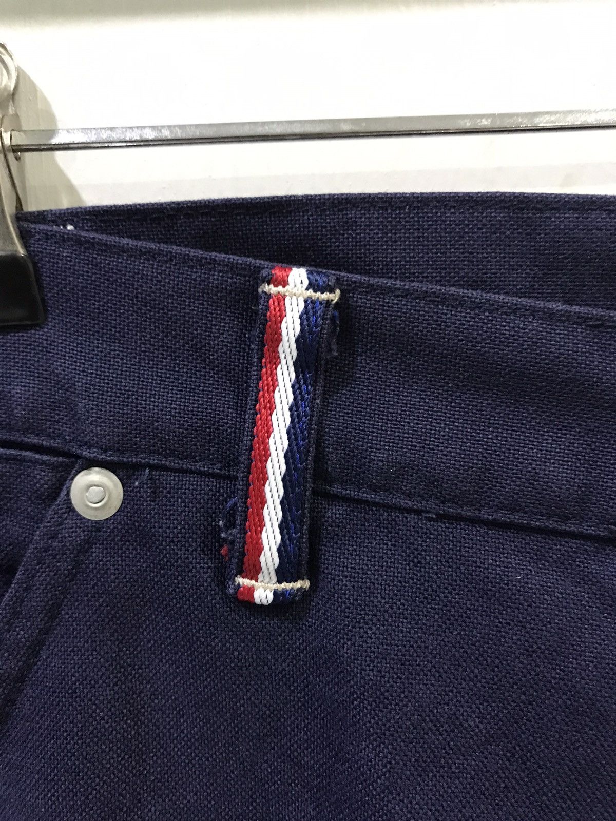 Indigo × Other Unbranded Japan Made USN Cropped Carpenter Duck Canvas Pant Size US 32 / EU 48 - 5 Thumbnail