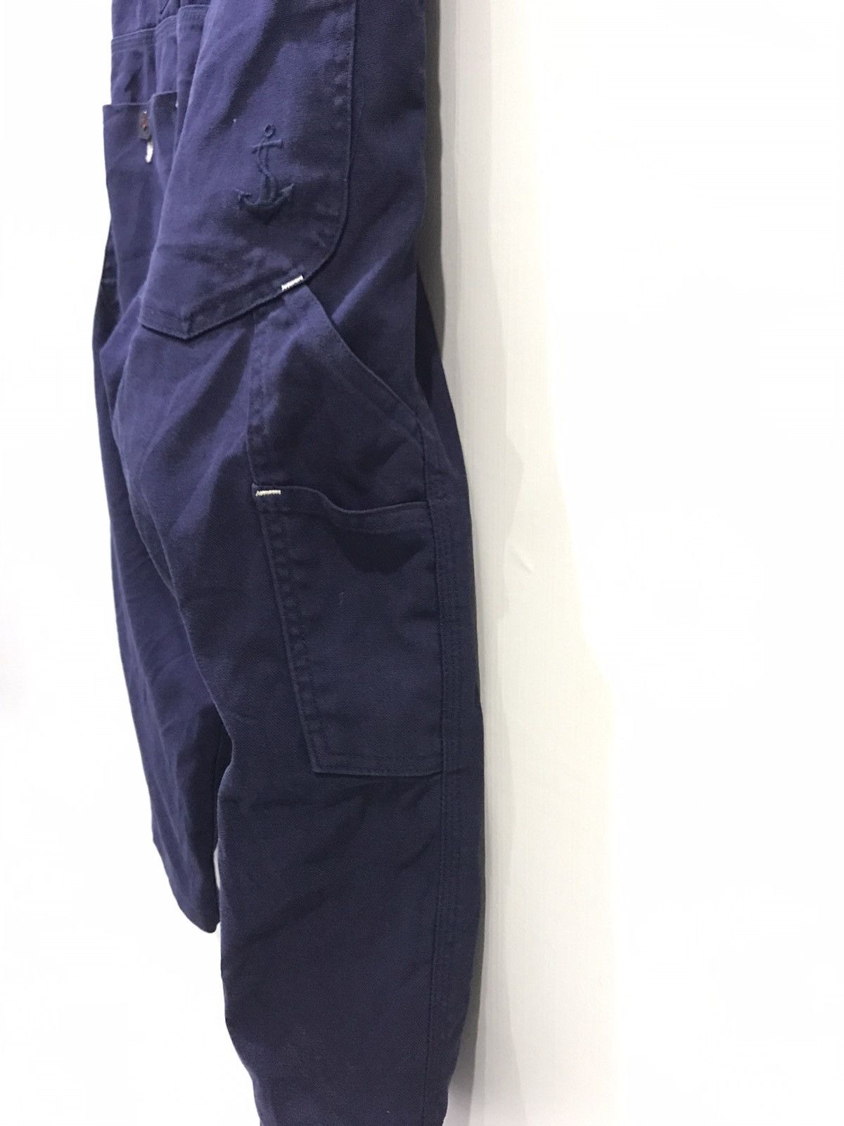 Indigo × Other Unbranded Japan Made USN Cropped Carpenter Duck Canvas Pant Size US 32 / EU 48 - 12 Thumbnail