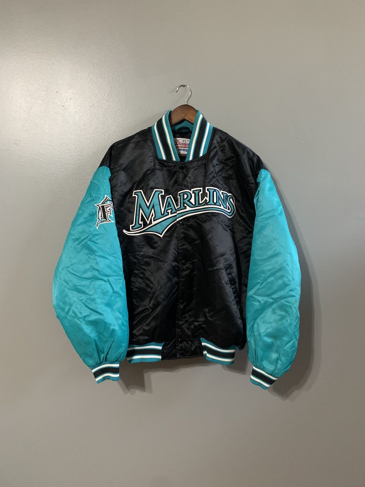 Starter Jacket Florida Marlins XL 2024 Satin