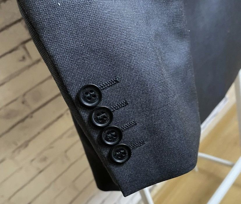 Vintage × Yves Saint Laurent Yves Saint Laurent YSL Blazer Pure New Wool Size L 50 Coat Size 50R - 5 Thumbnail