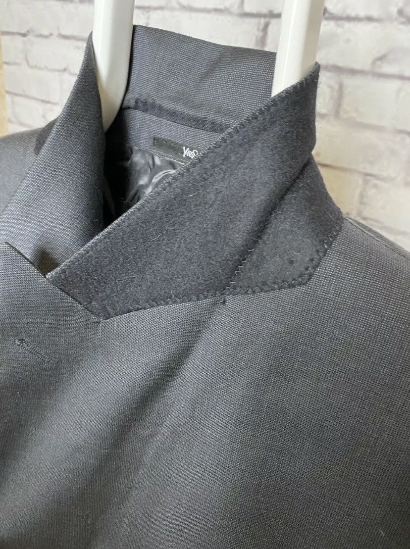 Vintage × Yves Saint Laurent Yves Saint Laurent YSL Blazer Pure New Wool Size L 50 Coat Size 50R - 11 Thumbnail