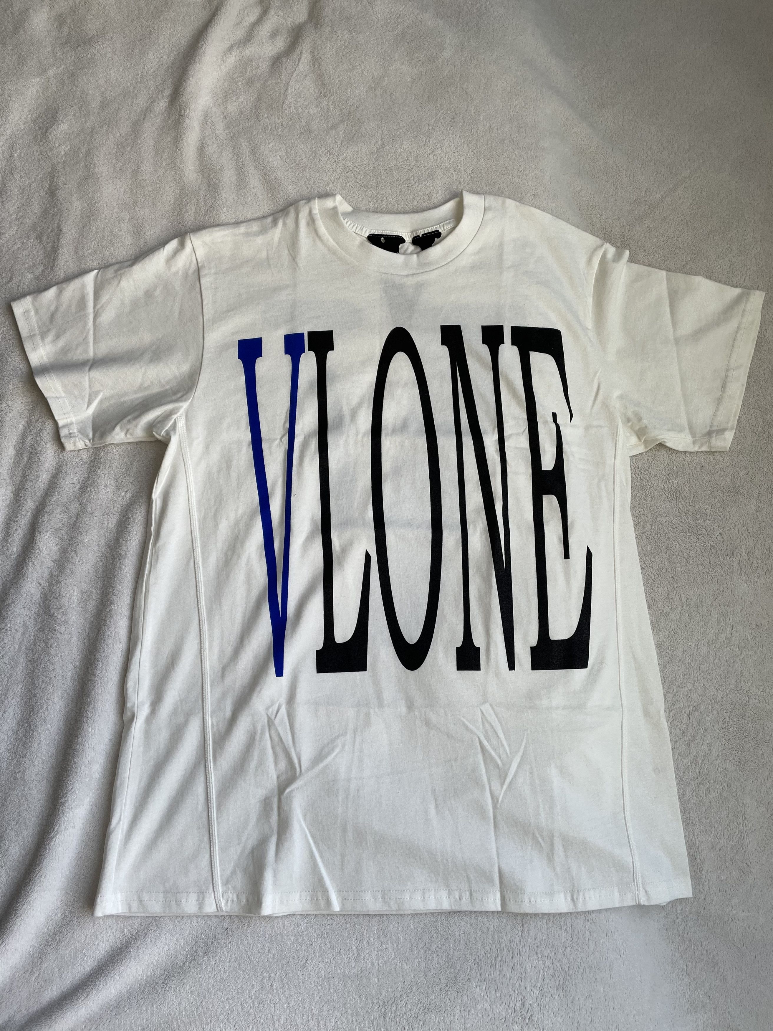 VLONE Staple Tee (White/Blue)