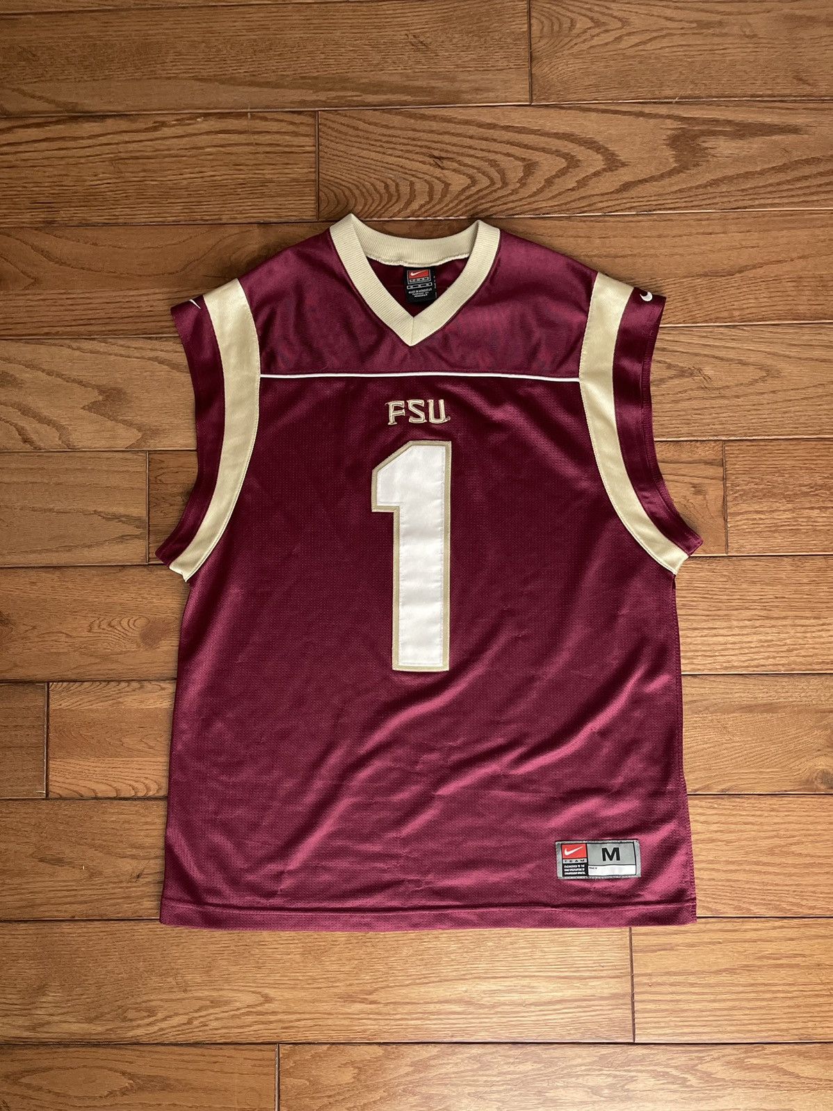 NCAA × Nike × Vintage Vintage Nike FSU Seminoles Basketball Jersey Size US M / EU 48-50 / 2 - 2 Thumbnail