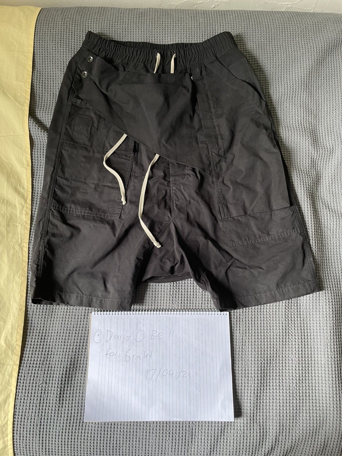 Rick Owens Rick Owens DRKSHDW Memphis pod shorts small FW17 | Grailed