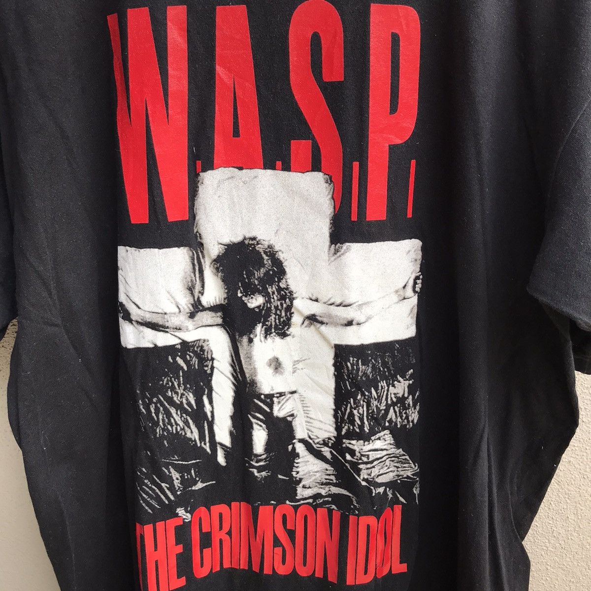Band Tees Vintage WASP band tee heavy metal ozzy black sabbath Size US L / EU 52-54 / 3 - 4 Thumbnail