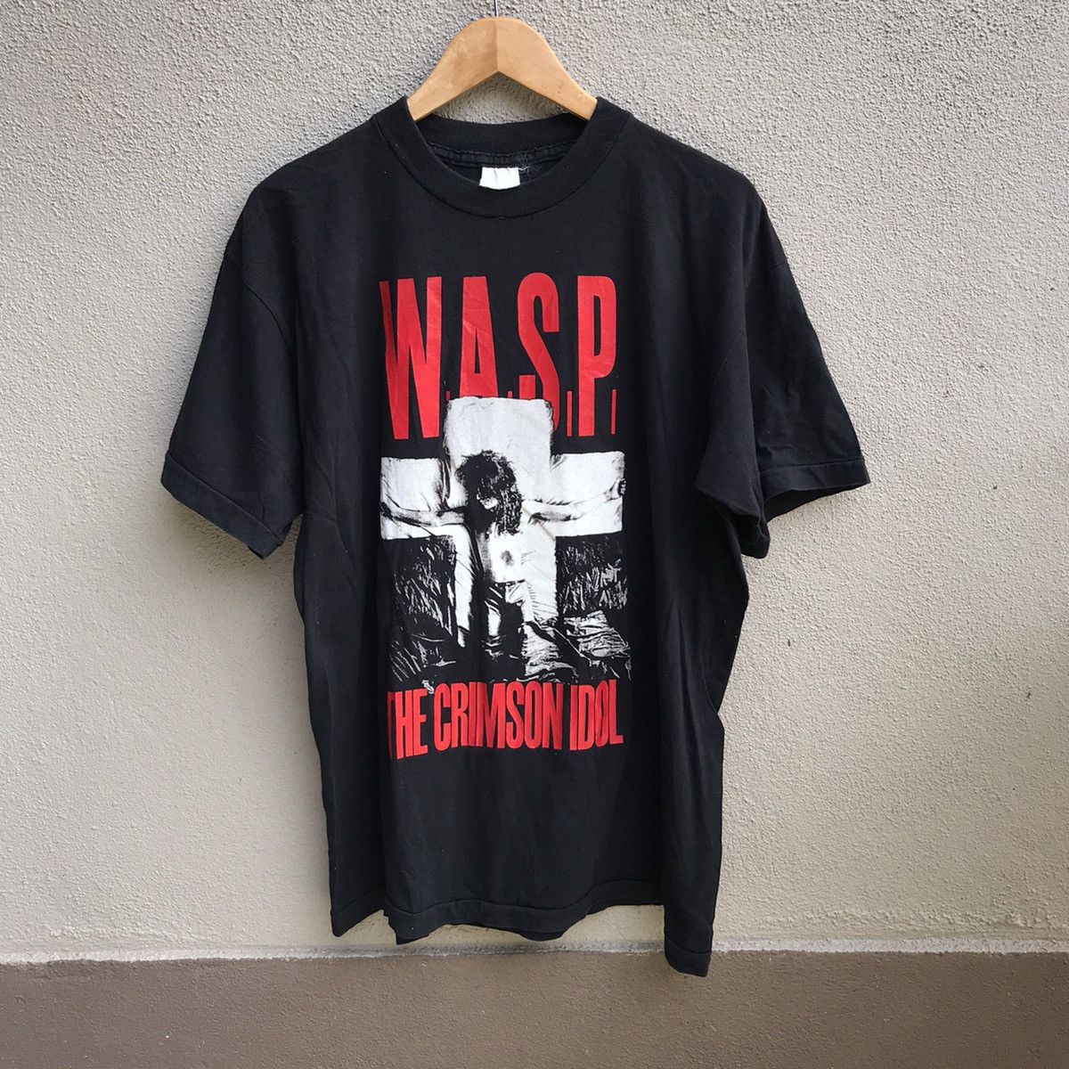 Band Tees Vintage WASP band tee heavy metal ozzy black sabbath Size US L / EU 52-54 / 3 - 1 Thumbnail