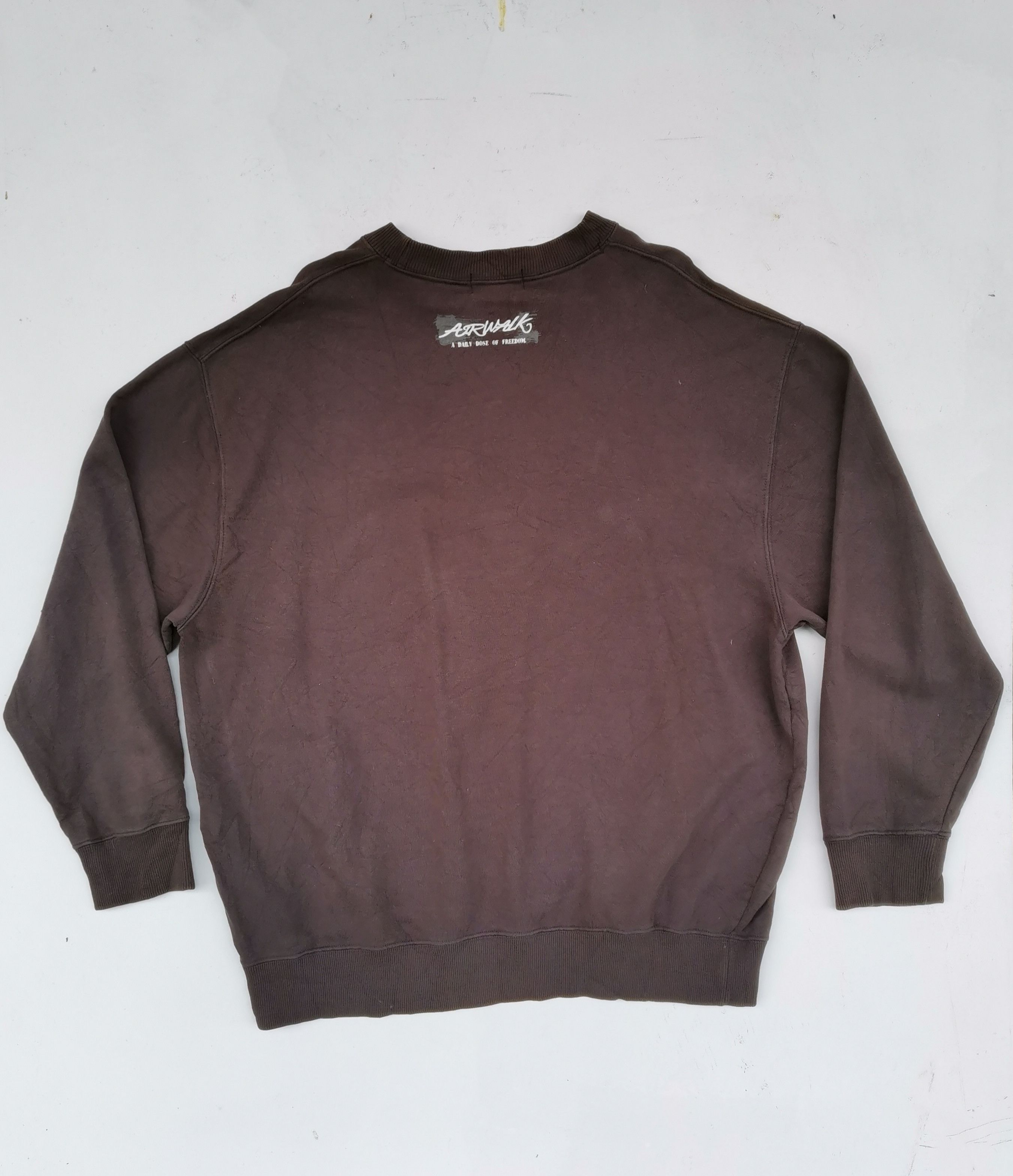 Airwalk Airwalk a Daily Dose of Freedom Big Logo Sweatshirt Size US XL / EU 56 / 4 - 4 Thumbnail