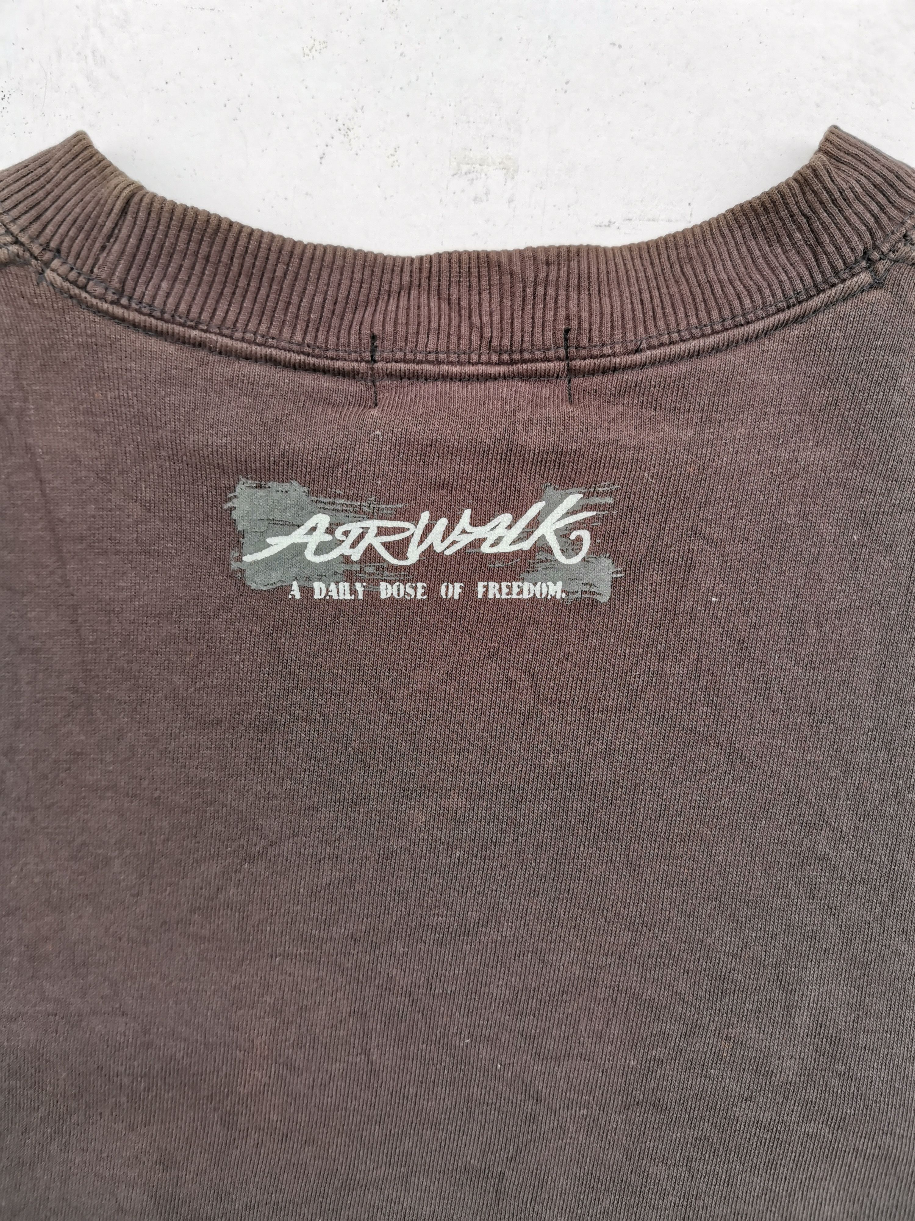 Airwalk Airwalk a Daily Dose of Freedom Big Logo Sweatshirt Size US XL / EU 56 / 4 - 3 Thumbnail