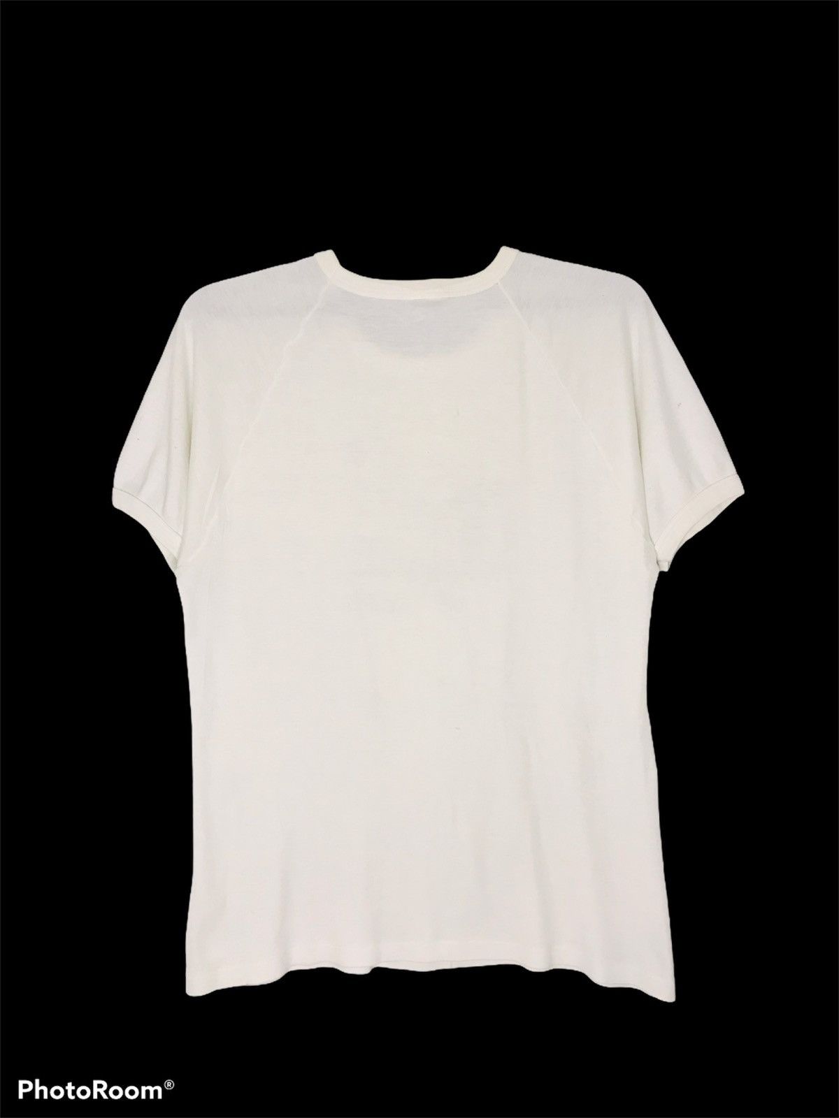 Band Tees Vtg 70s Crazy Drummer 3 Stick Paperthin Raglan Ringer tee Size US L / EU 52-54 / 3 - 2 Thumbnail