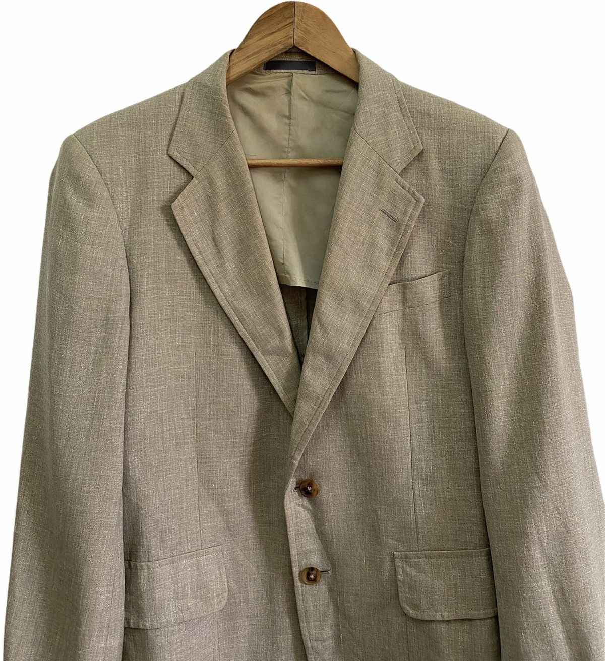Burberry 🔥 Authentic Burberrys’ Prorsum Wool & Linen Blazer Coat Size US S / EU 44-46 / 1 - 3 Thumbnail