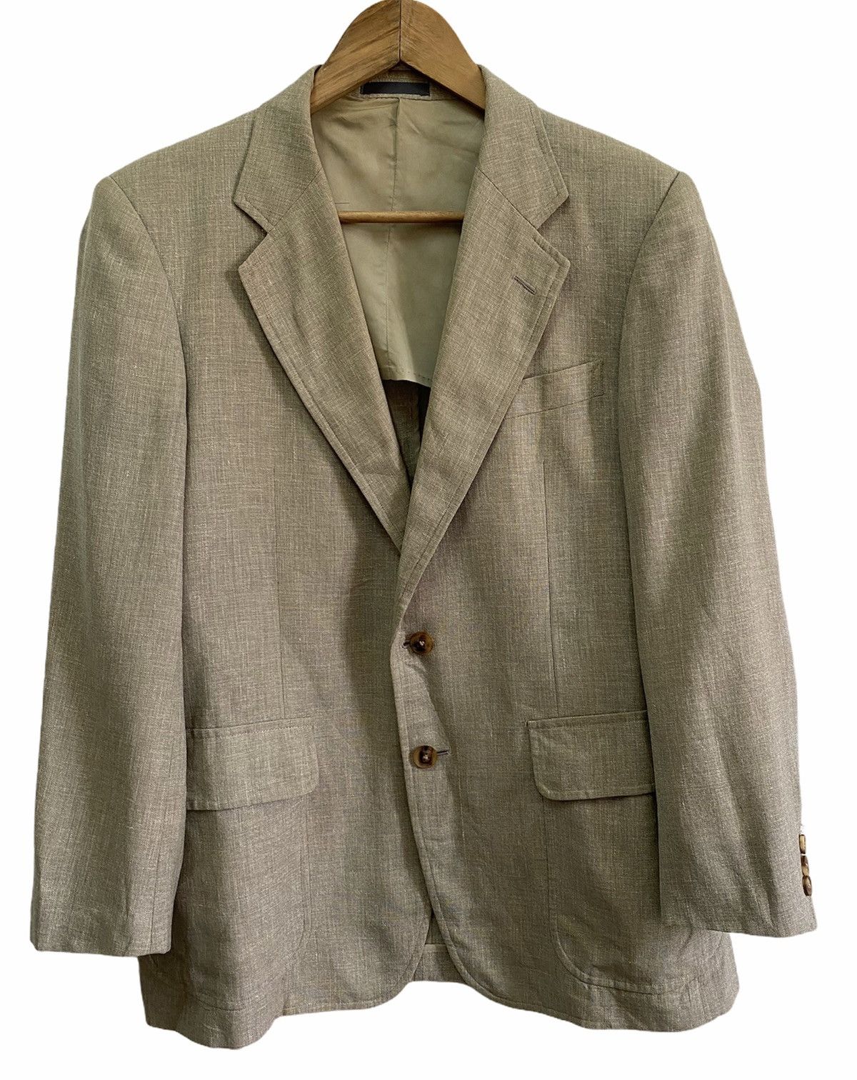 Burberry 🔥 Authentic Burberrys’ Prorsum Wool & Linen Blazer Coat Size US S / EU 44-46 / 1 - 1 Thumbnail