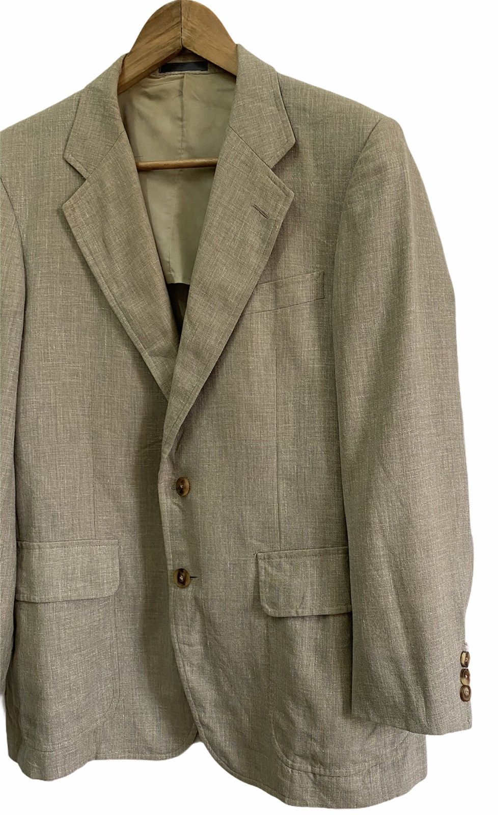 Burberry 🔥 Authentic Burberrys’ Prorsum Wool & Linen Blazer Coat Size US S / EU 44-46 / 1 - 6 Thumbnail