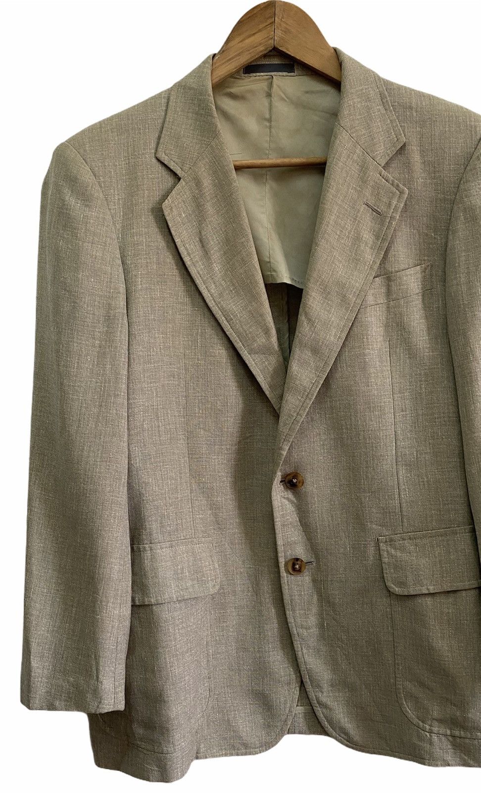Burberry 🔥 Authentic Burberrys’ Prorsum Wool & Linen Blazer Coat Size US S / EU 44-46 / 1 - 7 Thumbnail