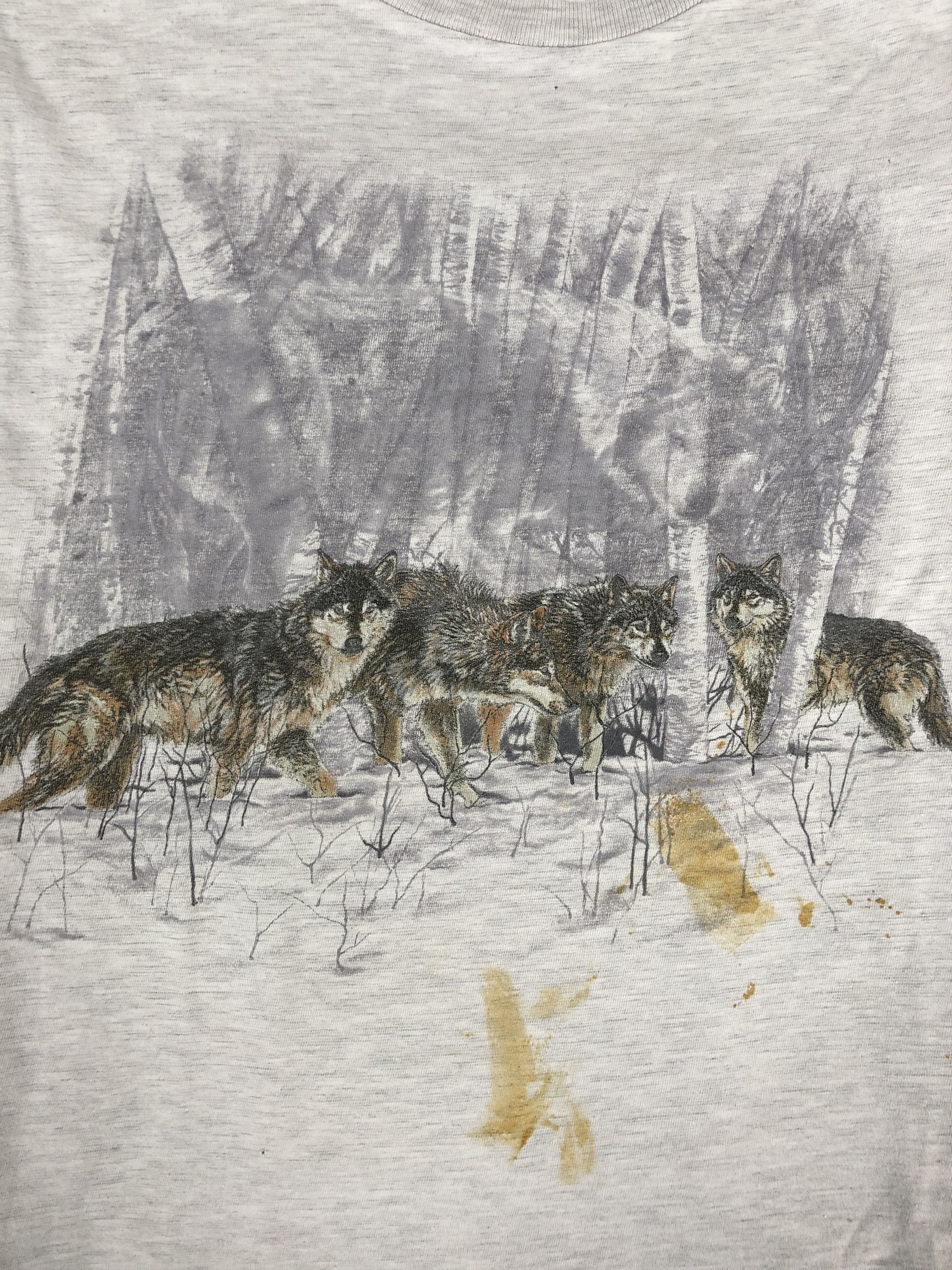 Vintage Vintage Wolf t-shirt Size US M / EU 48-50 / 2 - 3 Thumbnail
