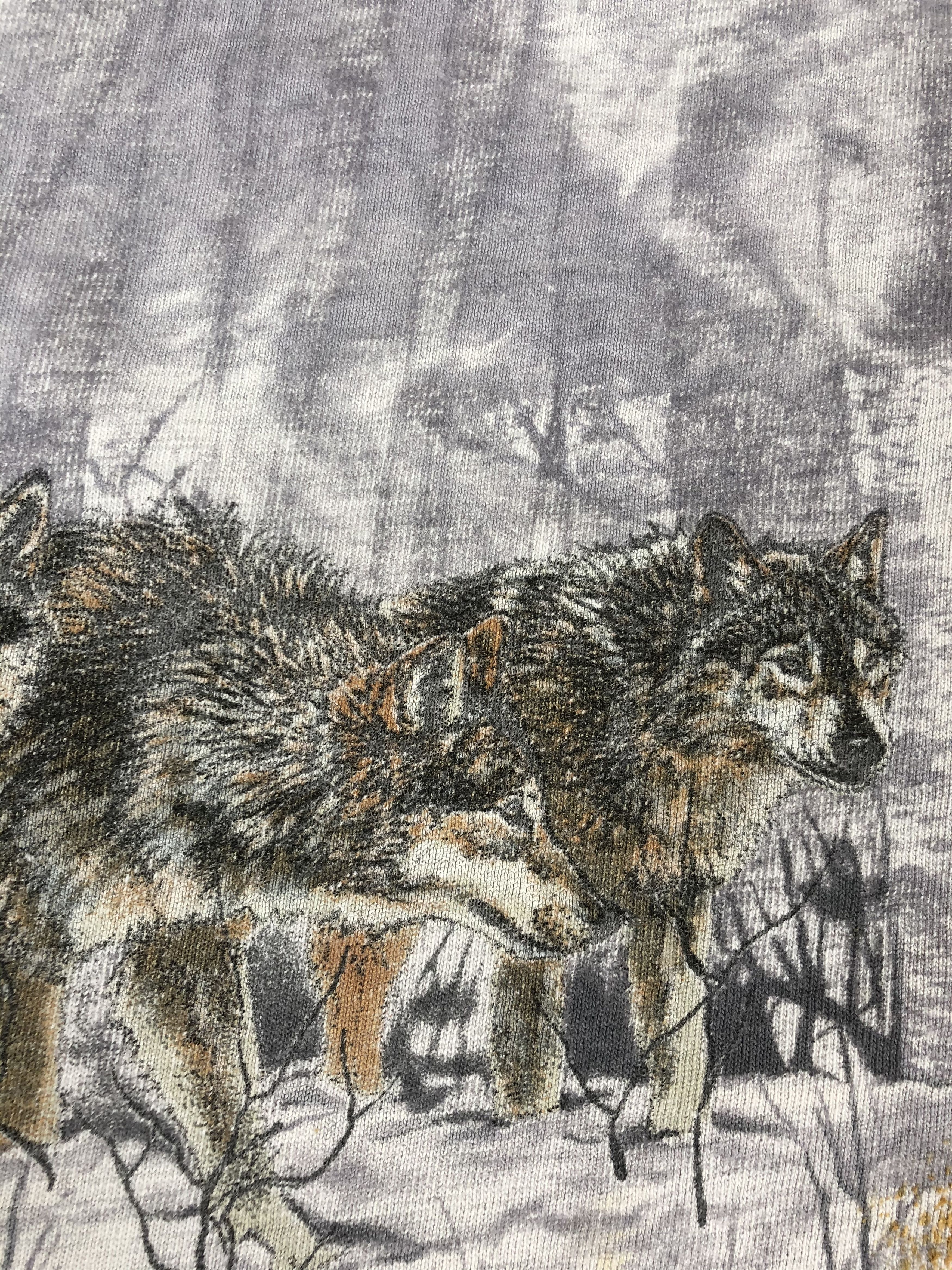 Vintage Vintage Wolf t-shirt Size US M / EU 48-50 / 2 - 4 Thumbnail