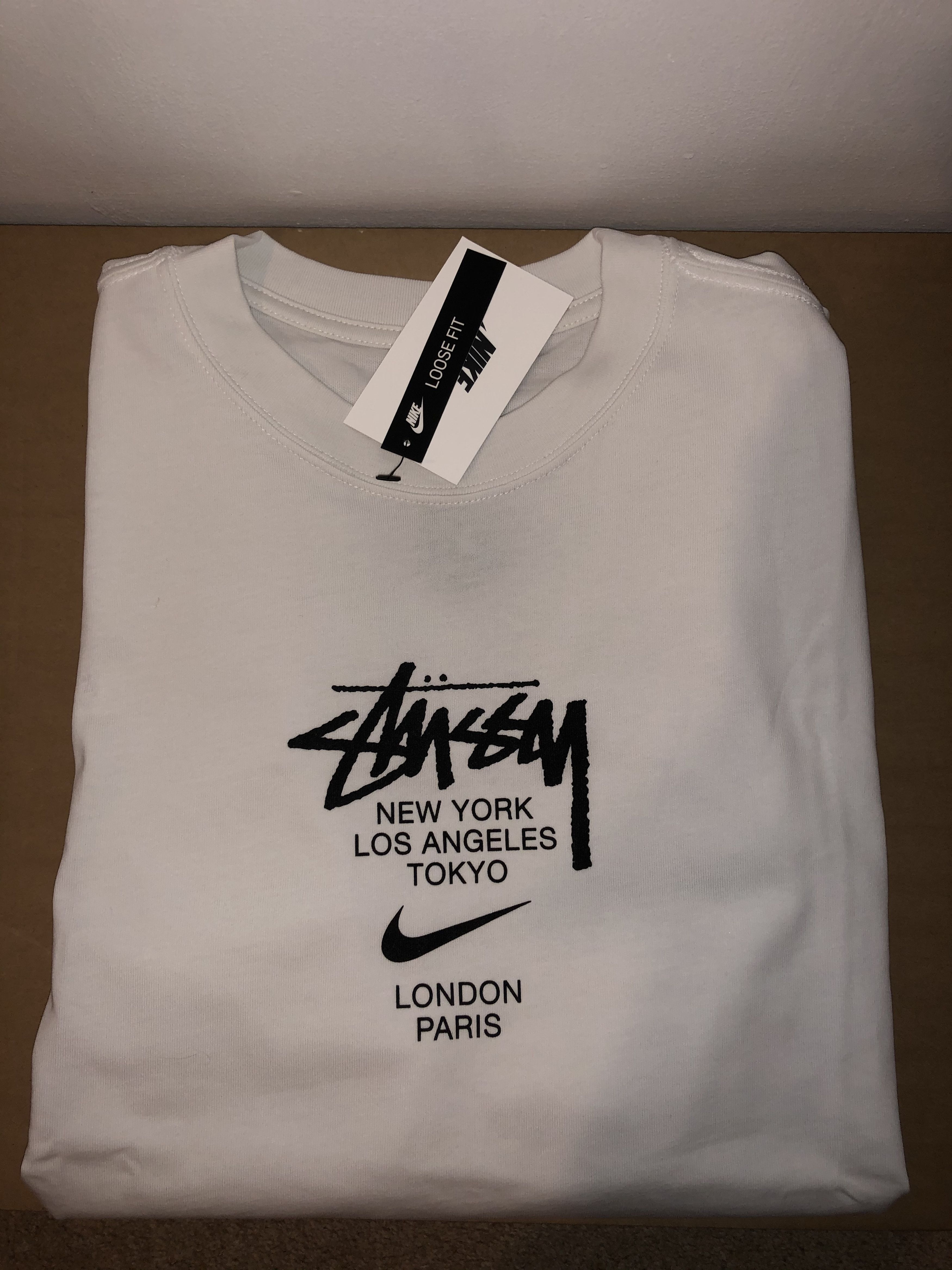 Nike X Stussy International T-Shirt White for Men