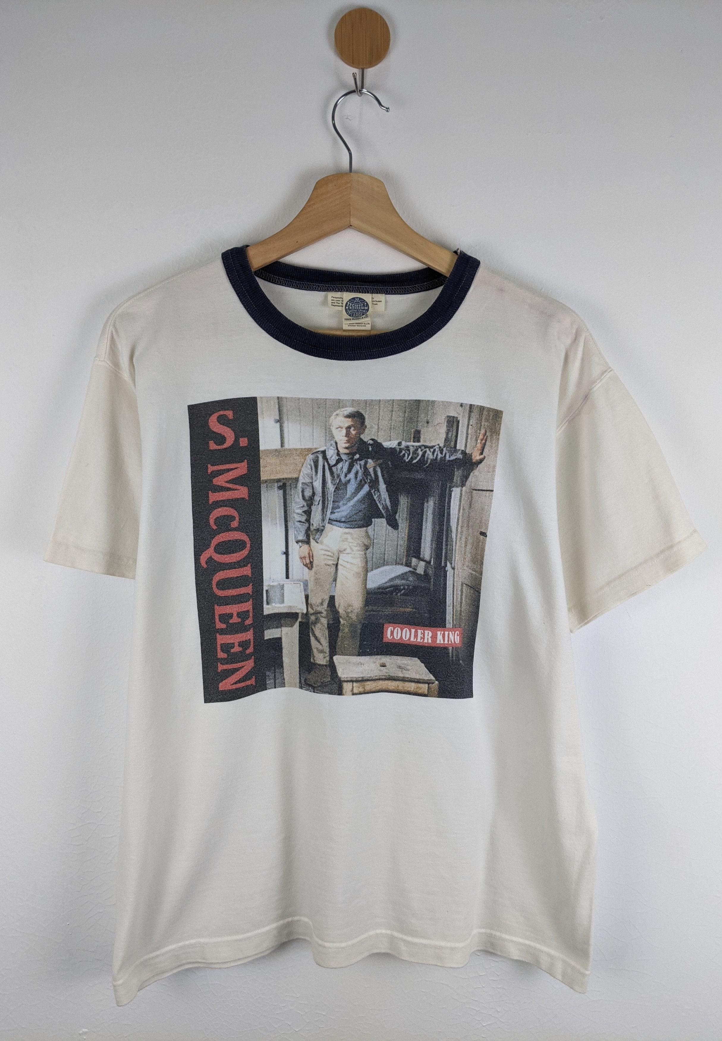 TOYS McCOY Toys Mccoys Steve Mcqueen Ringer shirt Size US L / EU 52-54 / 3 - 1 Thumbnail