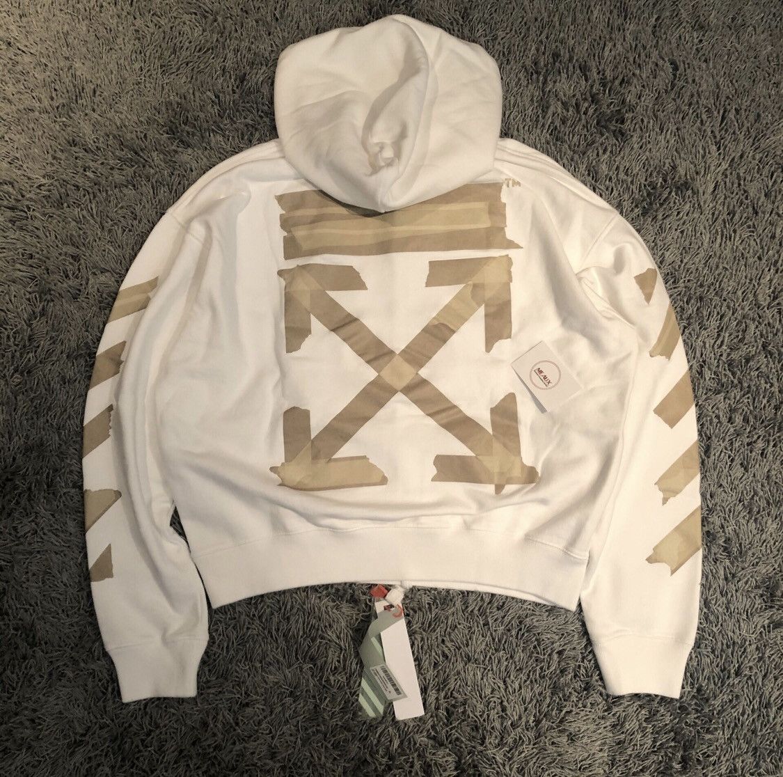 Off white hoodie discount tape