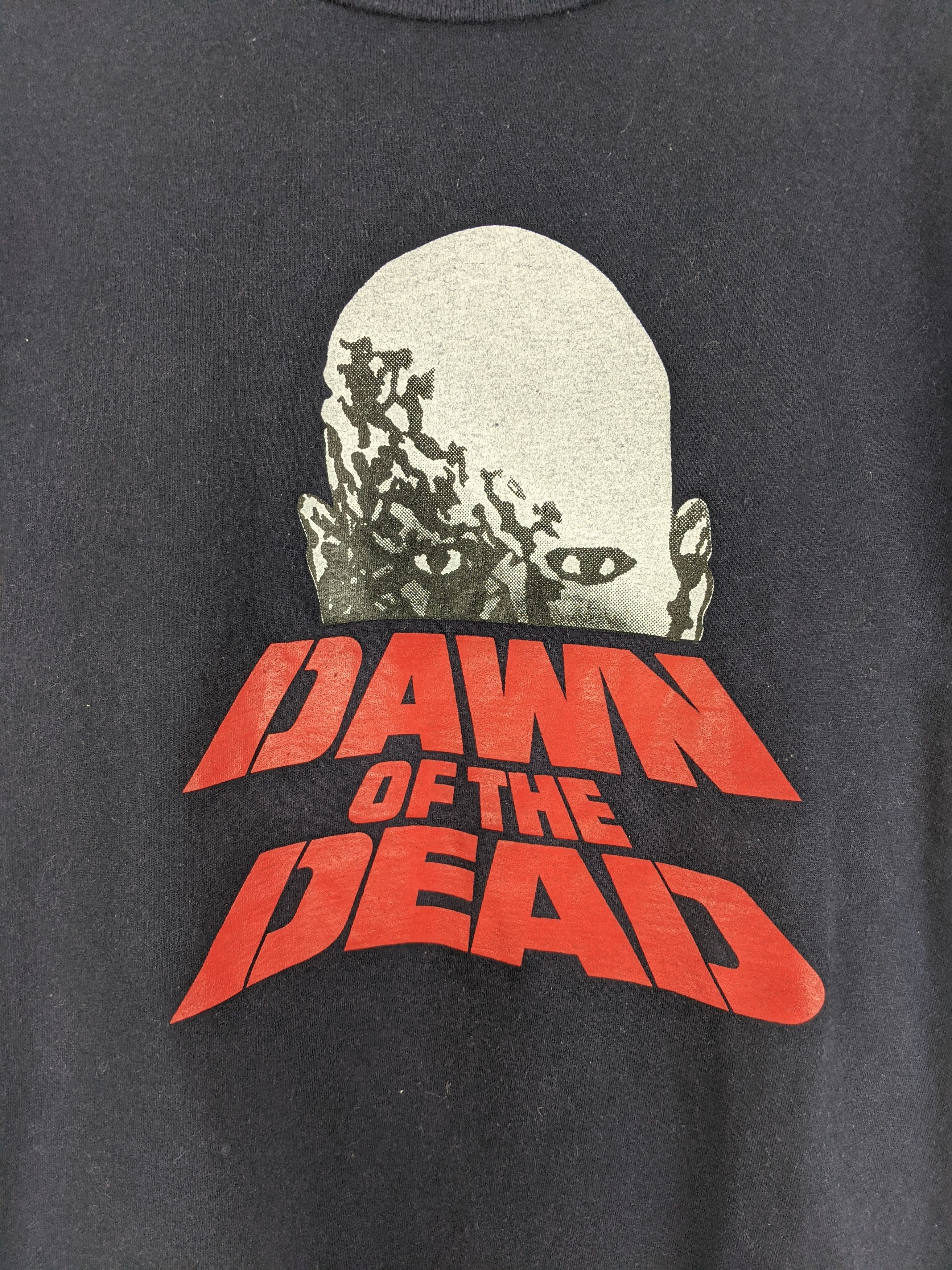 Vintage Vintage Dawn of the Dead Movie zombie horror shirt Size US M / EU 48-50 / 2 - 2 Thumbnail