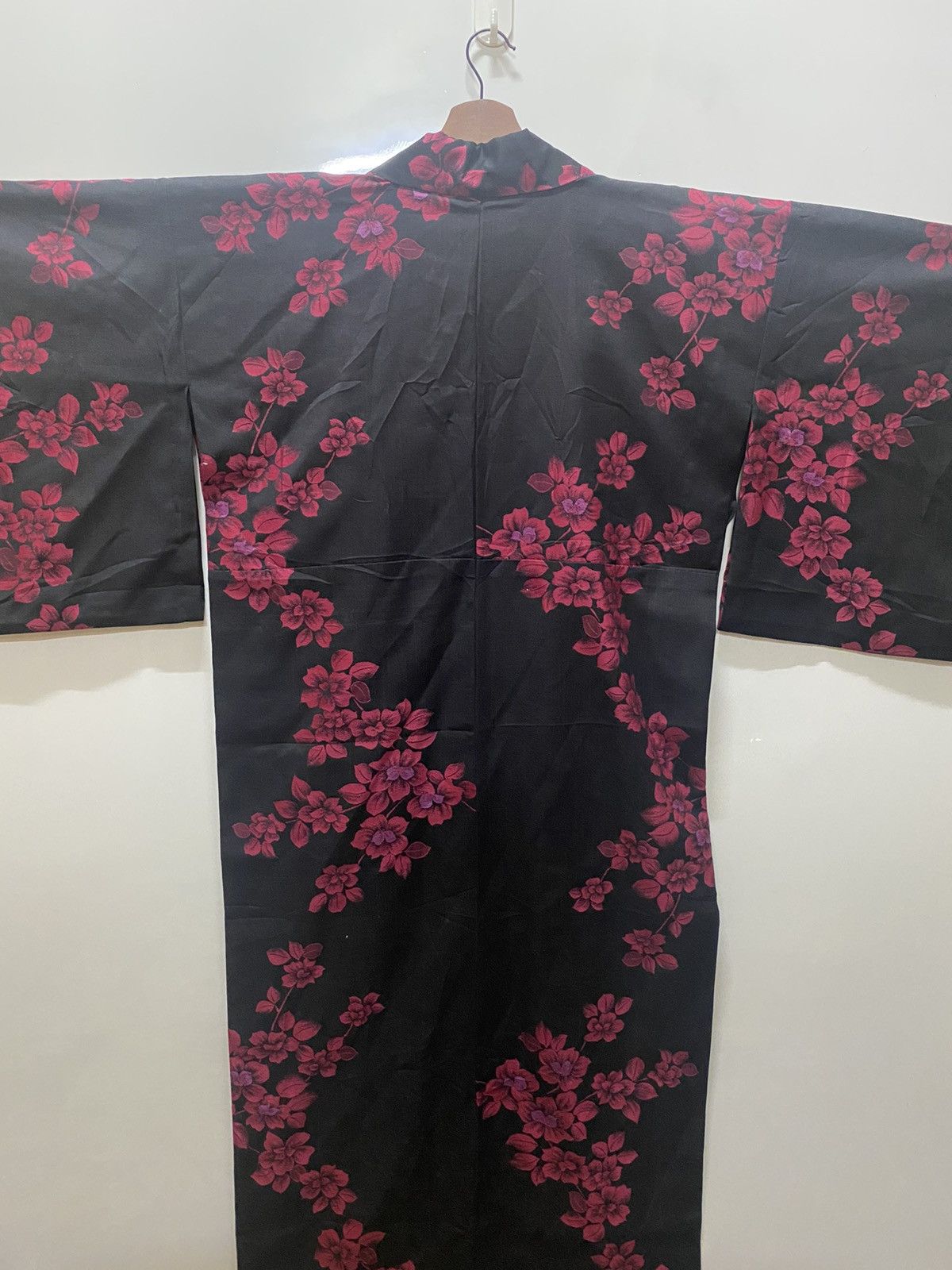 Japanese Brand Vintage kimono robe sakura flower design #K5 Size US L / EU 52-54 / 3 - 7 Thumbnail