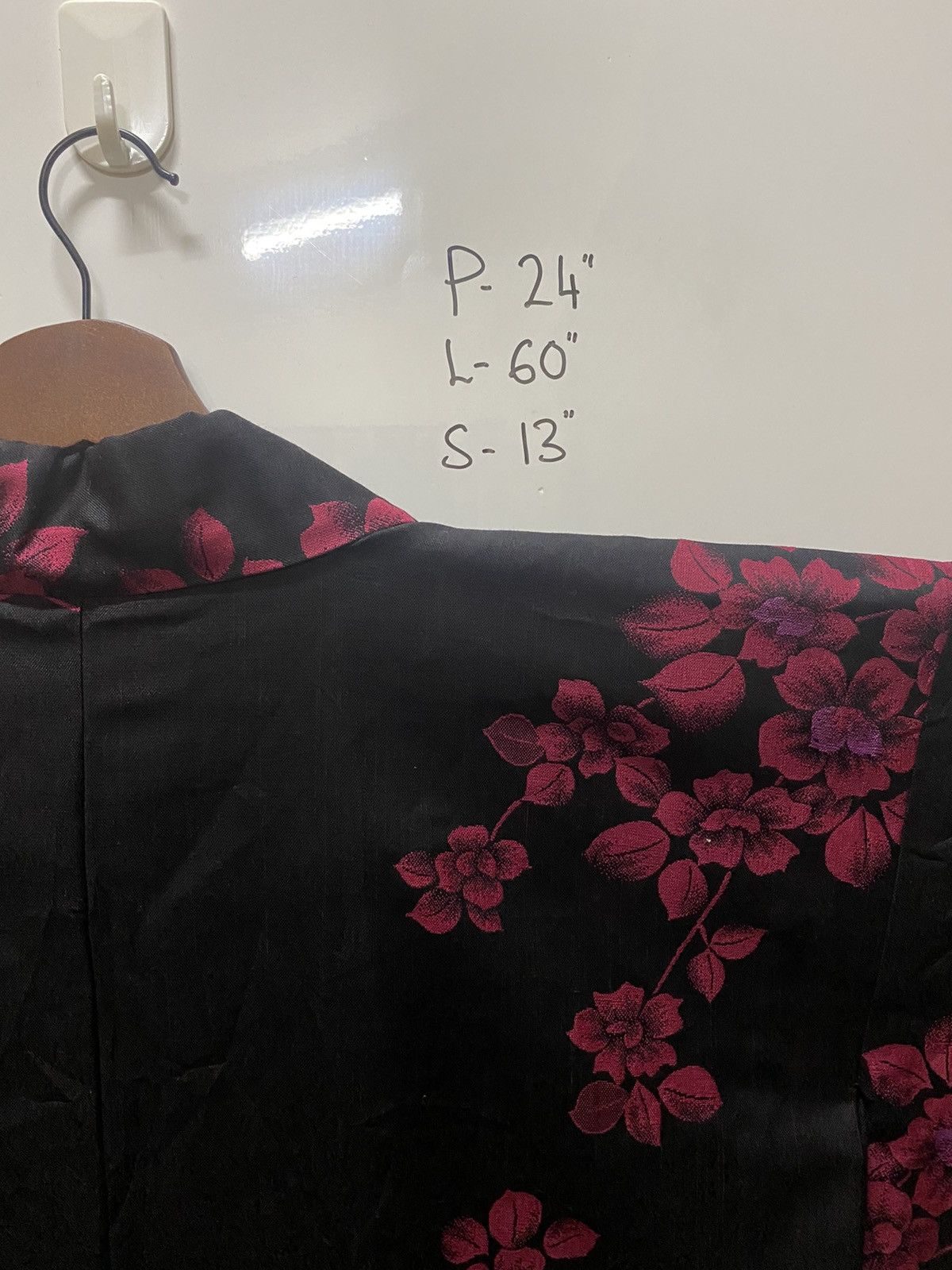 Japanese Brand Vintage kimono robe sakura flower design #K5 Size US L / EU 52-54 / 3 - 8 Thumbnail
