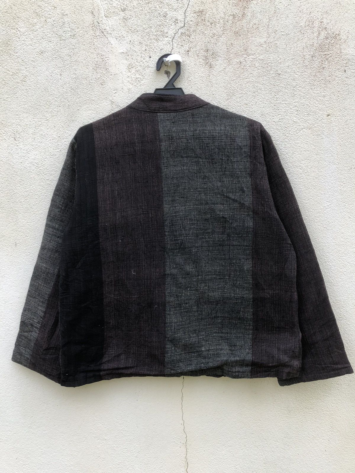 Japanese Brand Nice Mandarin Style Patchworks Coat Jacket Size US M / EU 48-50 / 2 - 3 Thumbnail